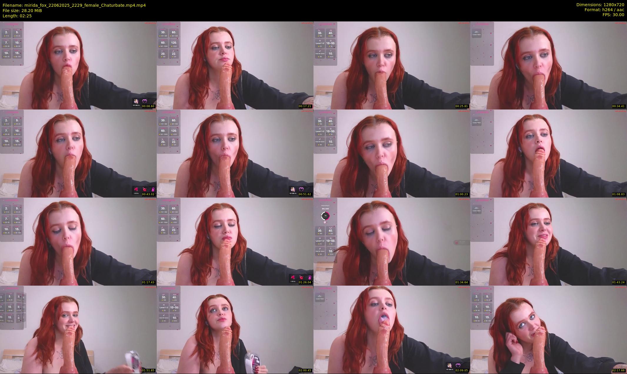 mirida_fox — 3 minute Chaturbate female cam show recording, 720p, Jun 22, 2025