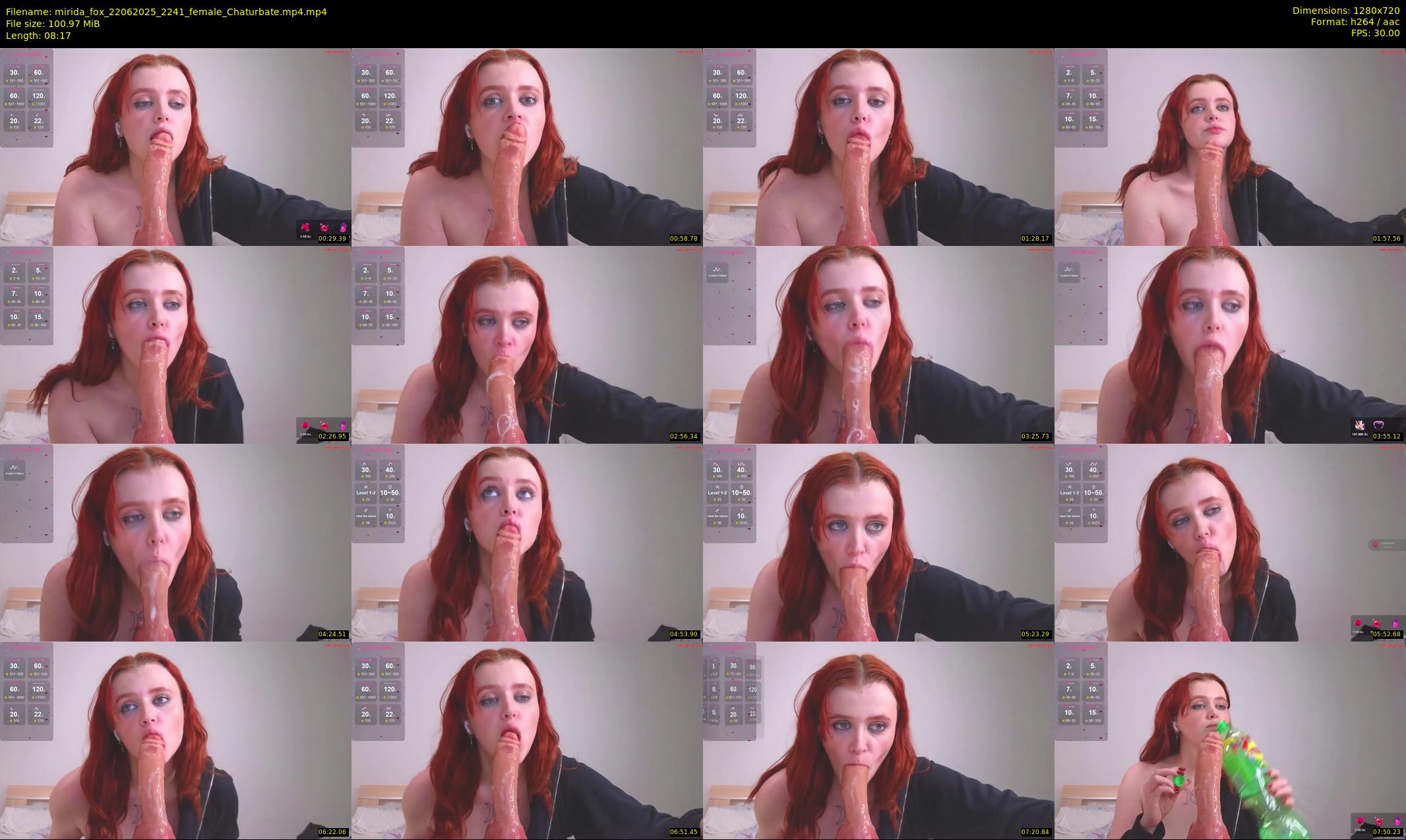mirida_fox — 9 minute Chaturbate female cam show recording, 720p, Jun 22, 2025