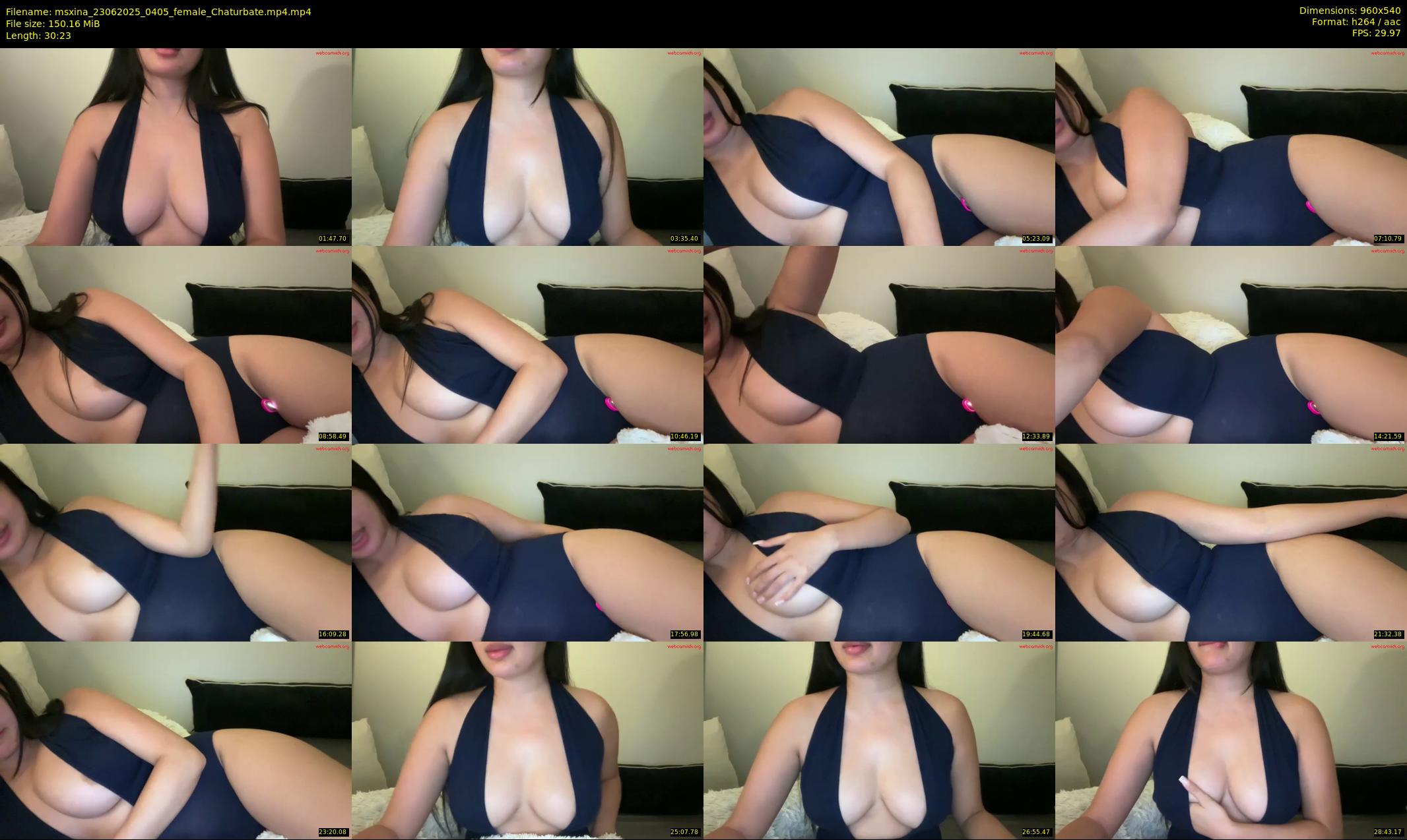 msxina — 31 minute Chaturbate female cam show recording, 480p, Jun 23, 2025
