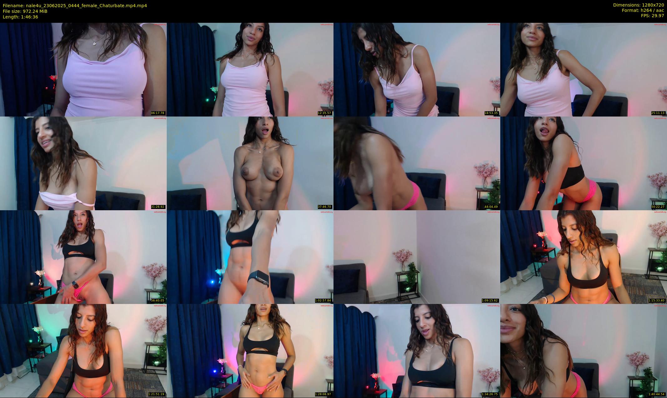 nale4u — 107 minute Chaturbate female cam show recording, 720p, Jun 23, 2025
