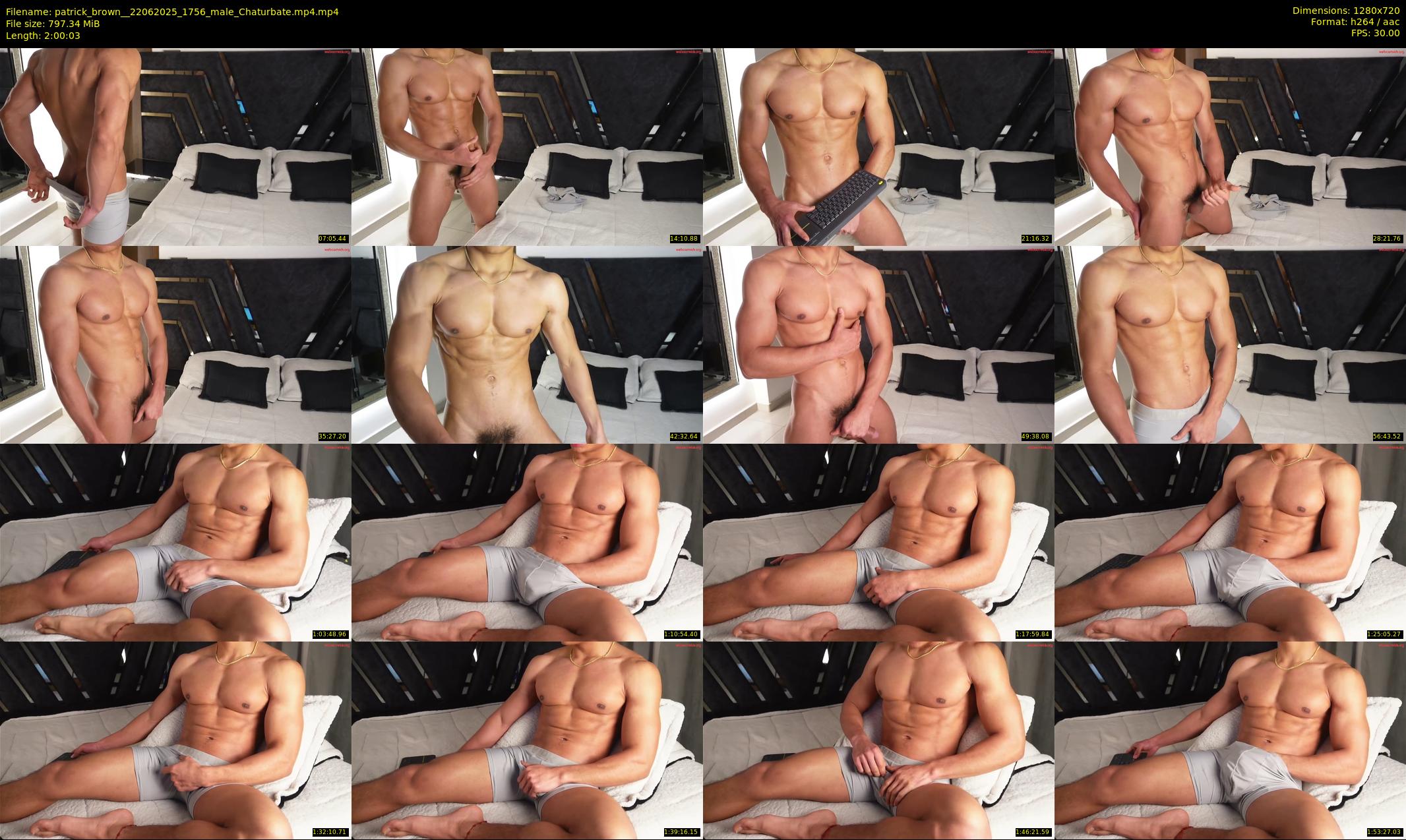 patrick_brown_ — 121 minute Chaturbate male cam show recording, 720p, Jun 22, 2025
