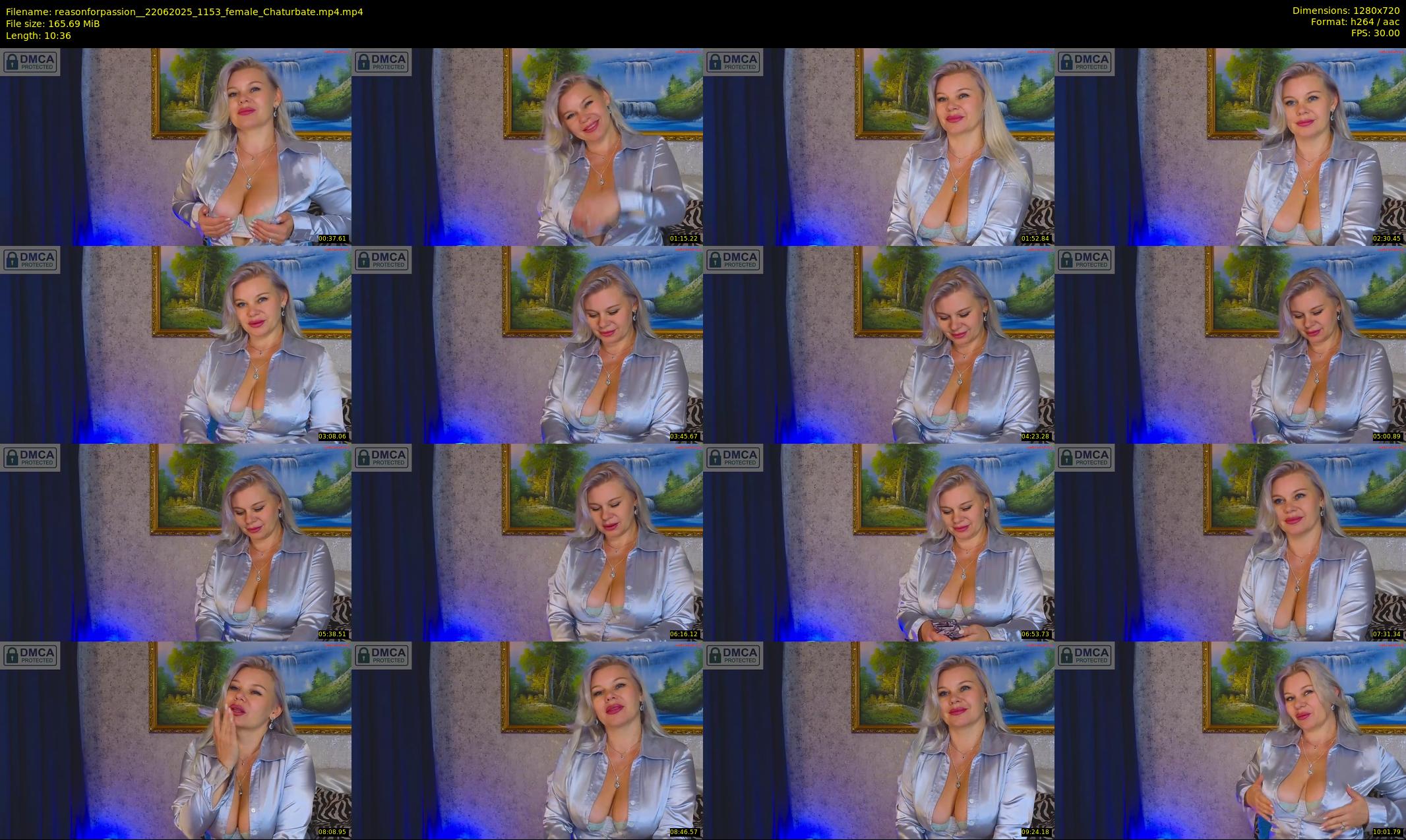 reasonforpassion_ — 11 minute Chaturbate female cam show recording, 720p, Jun 22, 2025