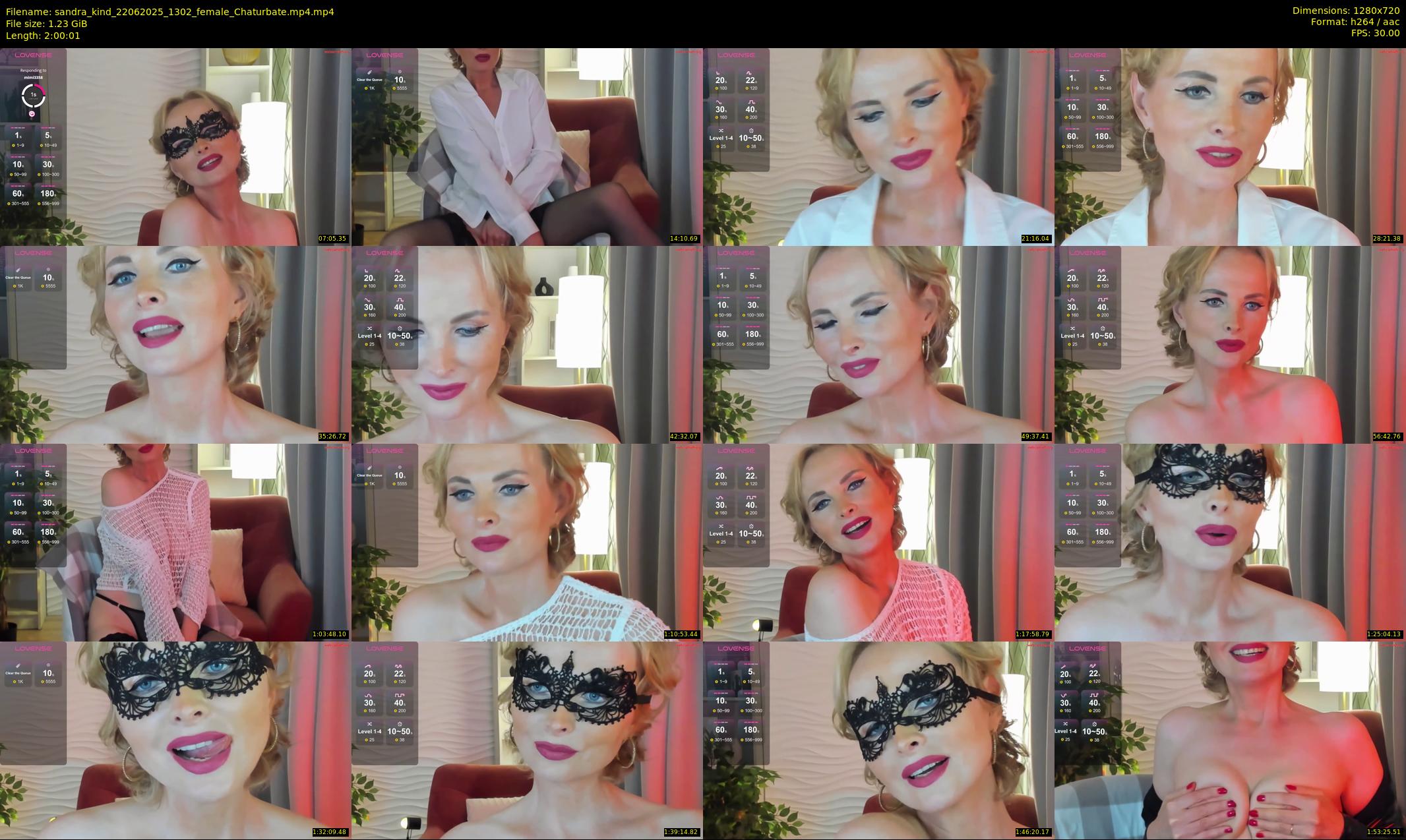 sandra_kind — 121 minute Chaturbate female cam show recording, 720p, Jun 22, 2025