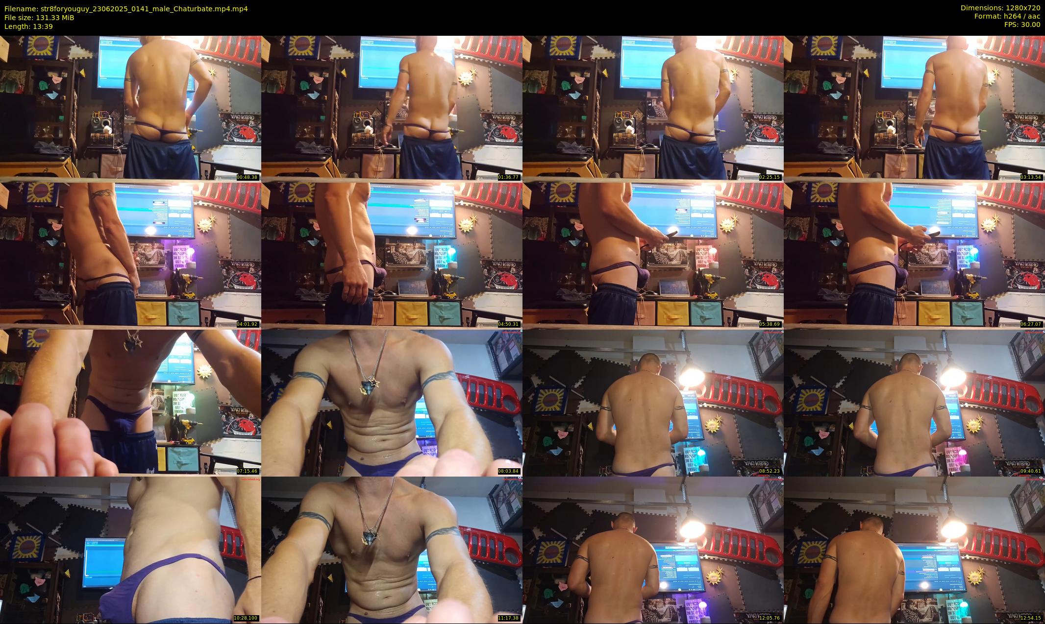 str8foryouguy — 14 minute Chaturbate male cam show recording, 720p, Jun 23, 2025