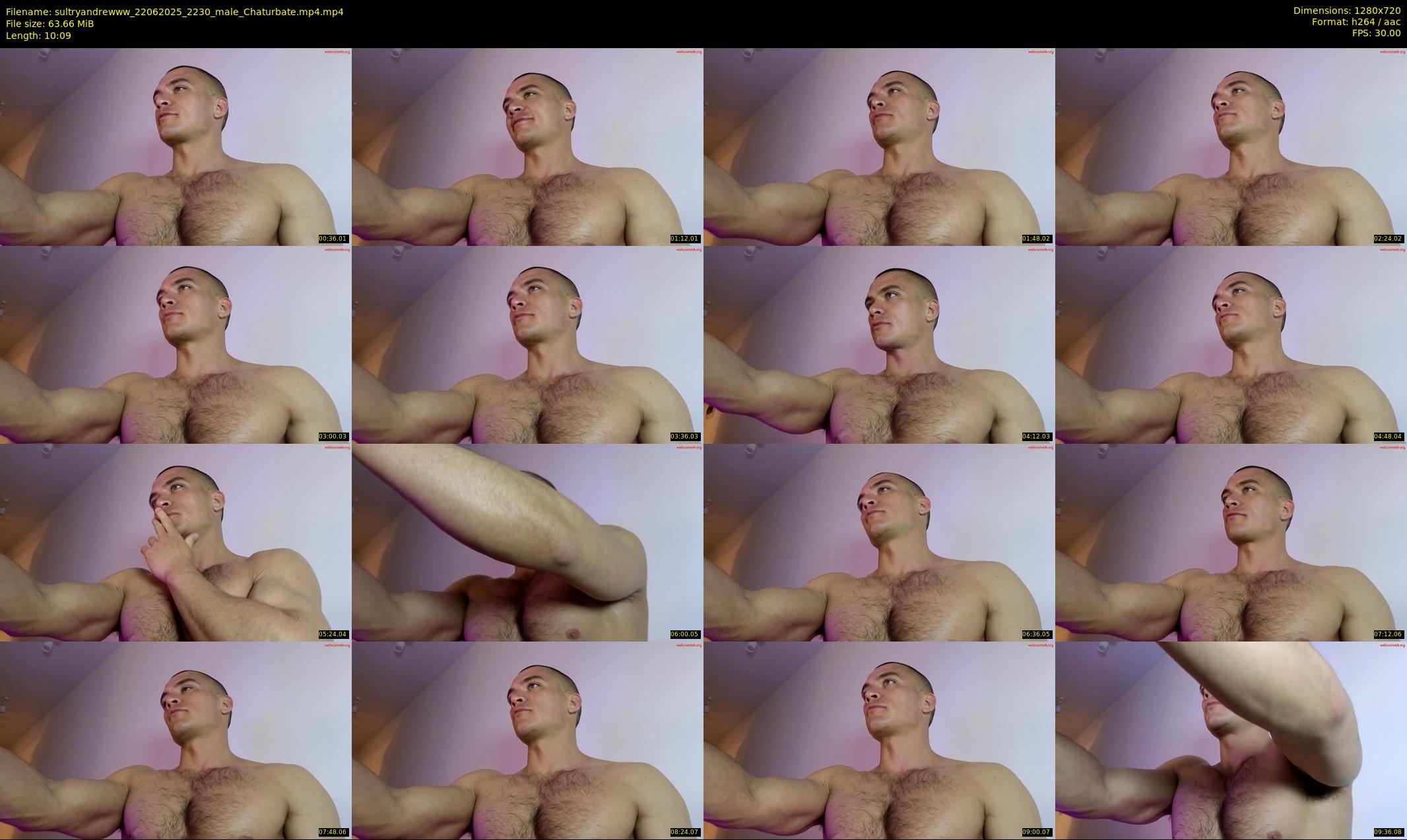 sultryandrewww — 11 minute Chaturbate male cam show recording, 720p, Jun 22, 2025