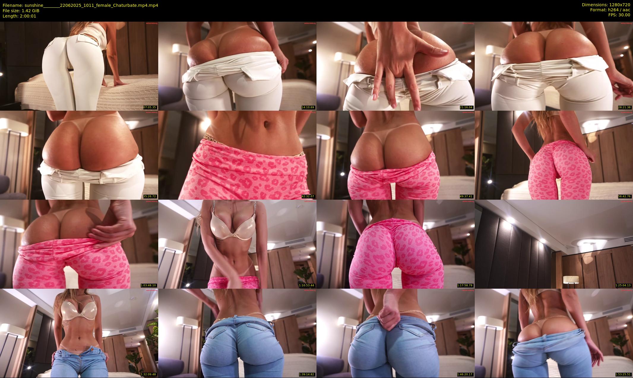 sunshine_______ — 121 minute Chaturbate female cam show recording, 720p, Jun 22, 2025