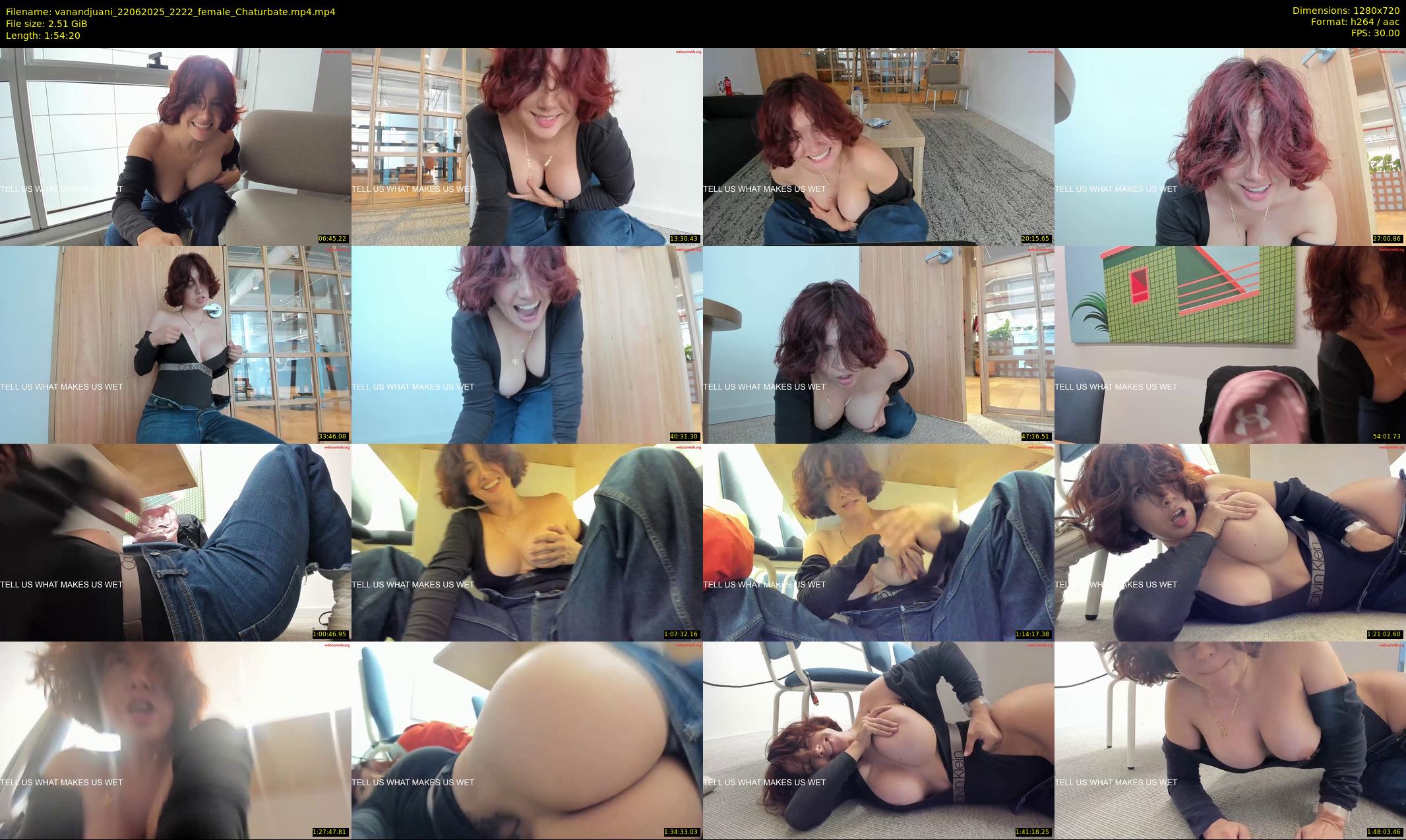 vanandjuani — 115 minute Chaturbate female cam show recording, 720p, Jun 22, 2025