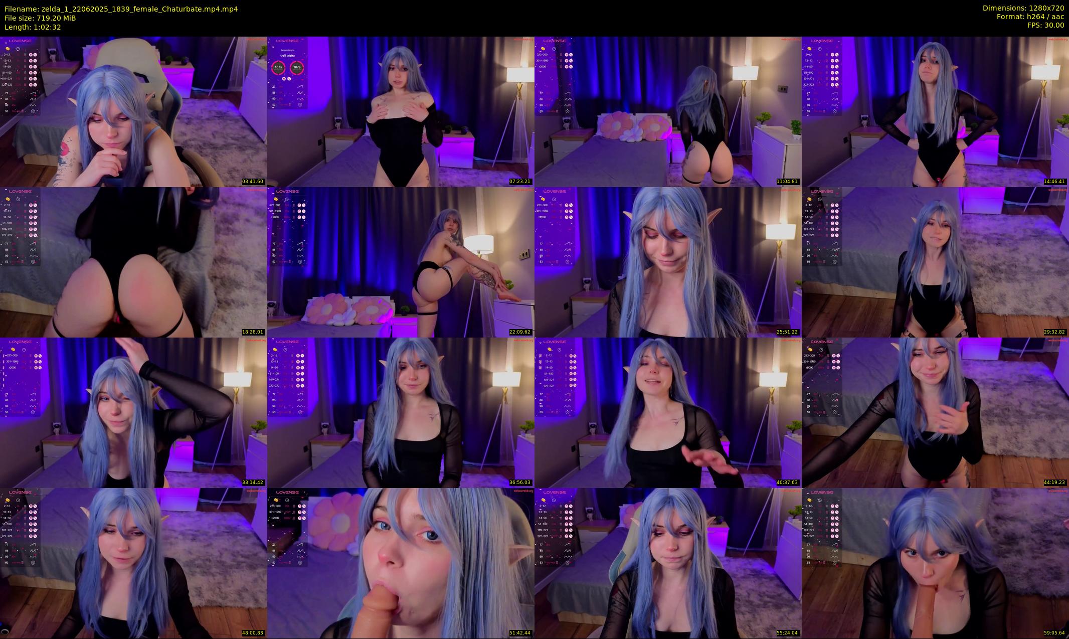 zelda_1 — 63 minute Chaturbate female cam show recording, 720p, Jun 22, 2025