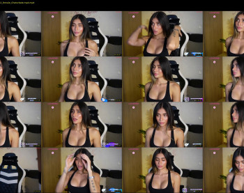 abril_w18 — 7 minute Chaturbate female cam show recording, 720p, Jun 24, 2025