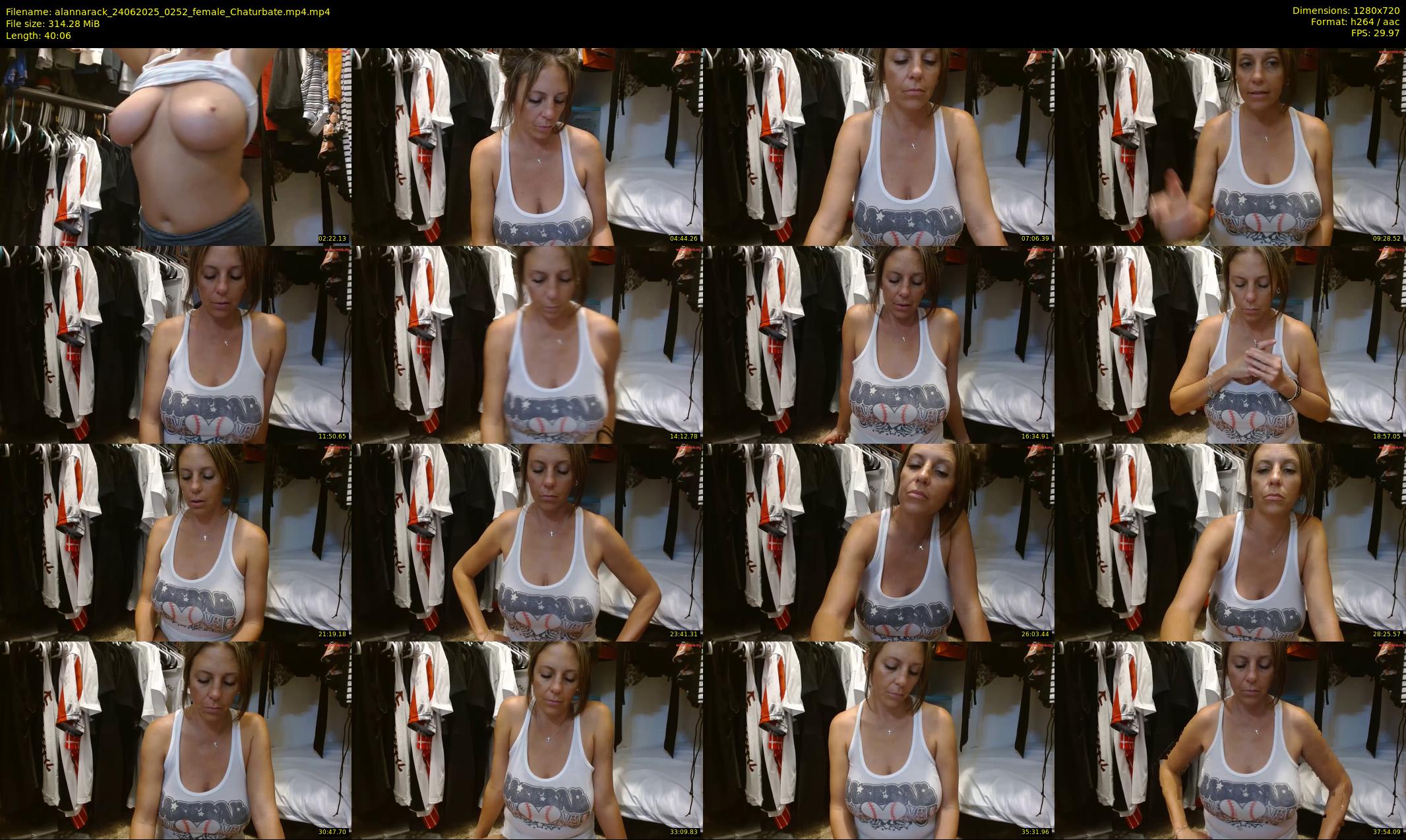 alannarack — 41 minute Chaturbate female cam show recording, 720p, Jun 24, 2025