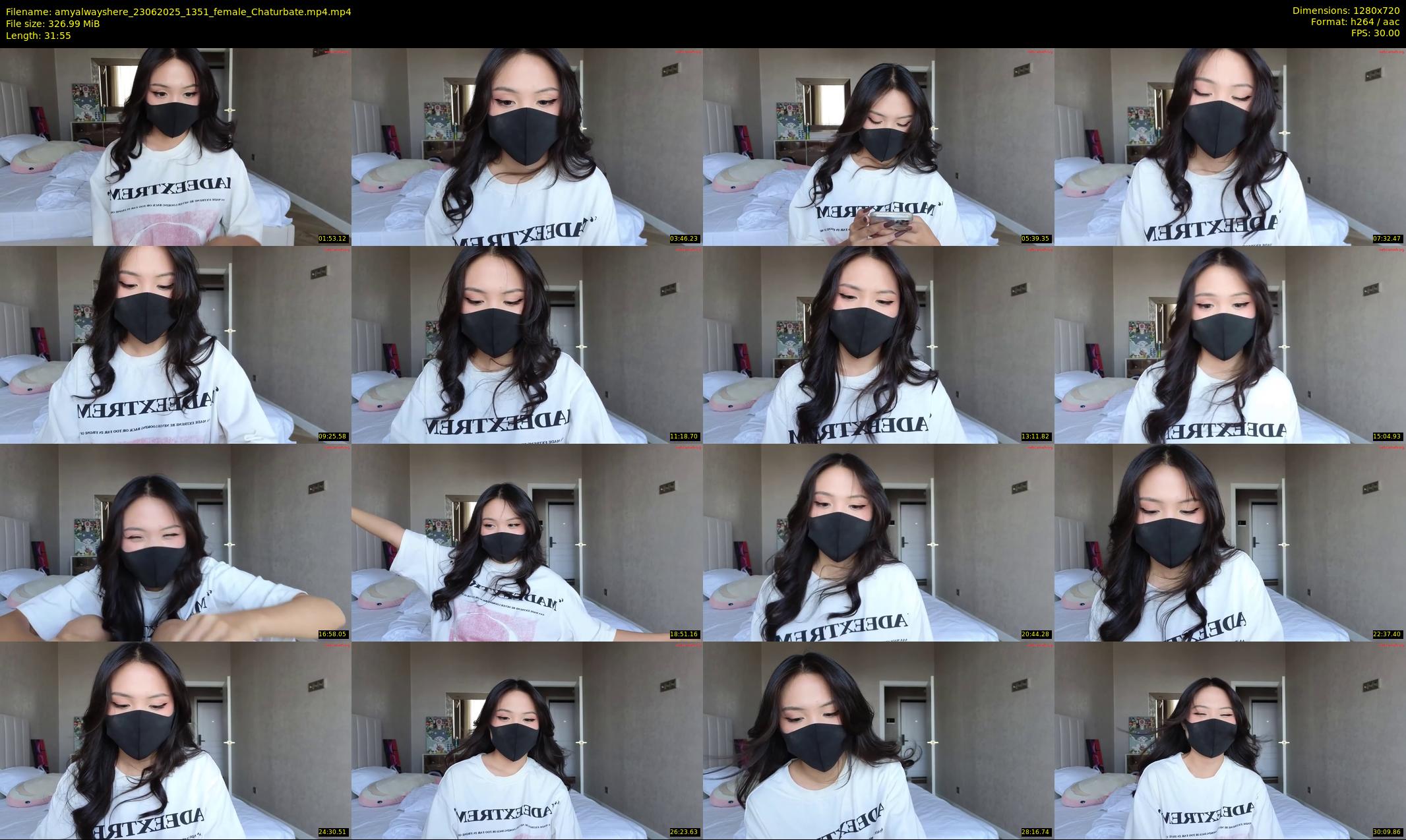 amyalwayshere — 32 minute Chaturbate female cam show recording, 720p, Jun 23, 2025