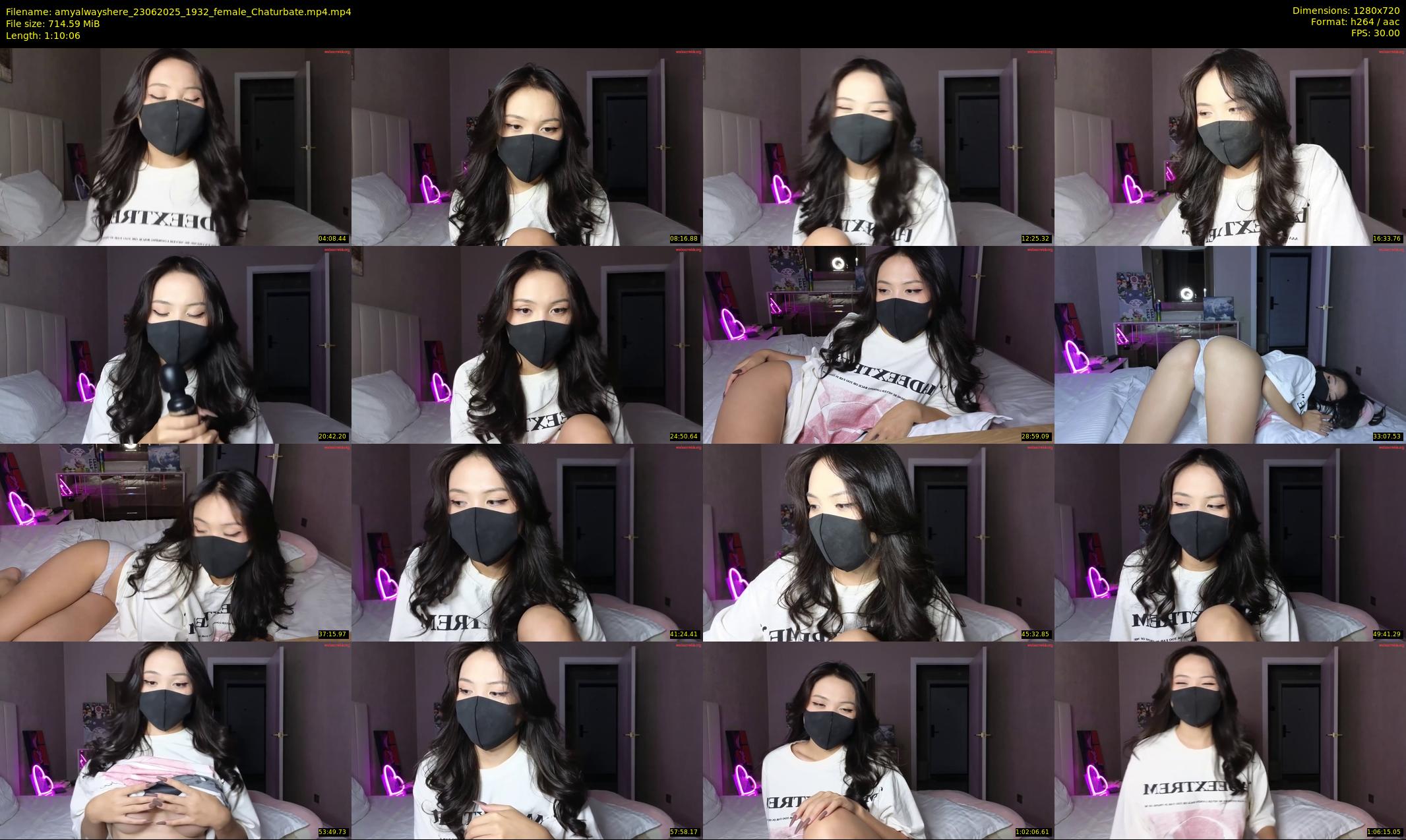 amyalwayshere — 71 minute Chaturbate female cam show recording, 720p, Jun 23, 2025
