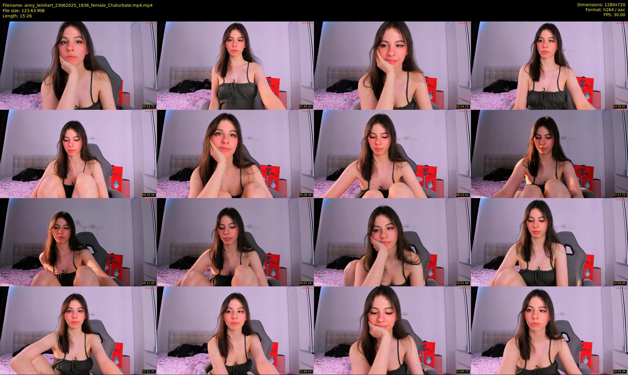 anny_leinhart — 16 minute Chaturbate female cam show recording, 720p, Jun 23, 2025