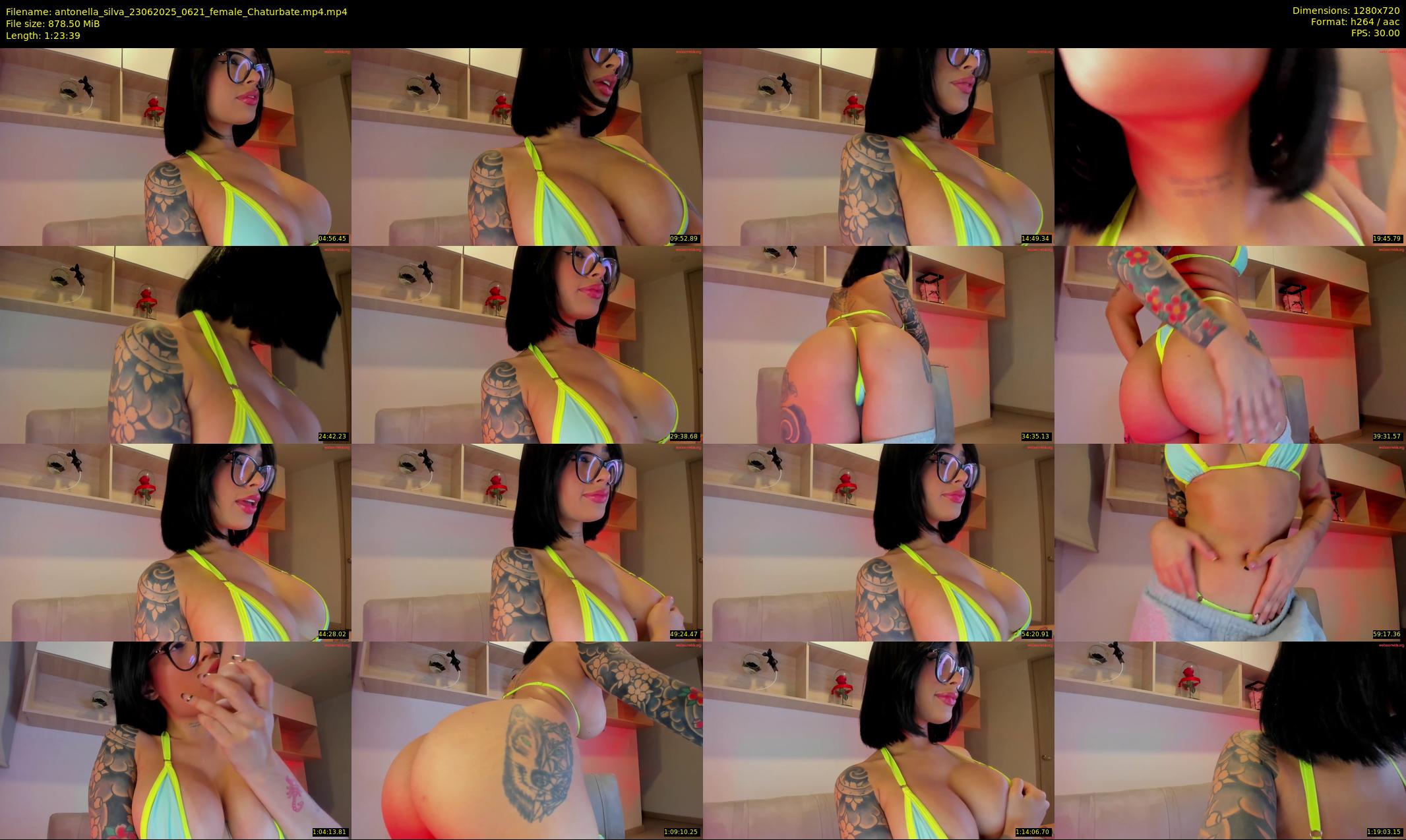 antonella_silva — 84 minute Chaturbate female cam show recording, 720p, Jun 23, 2025