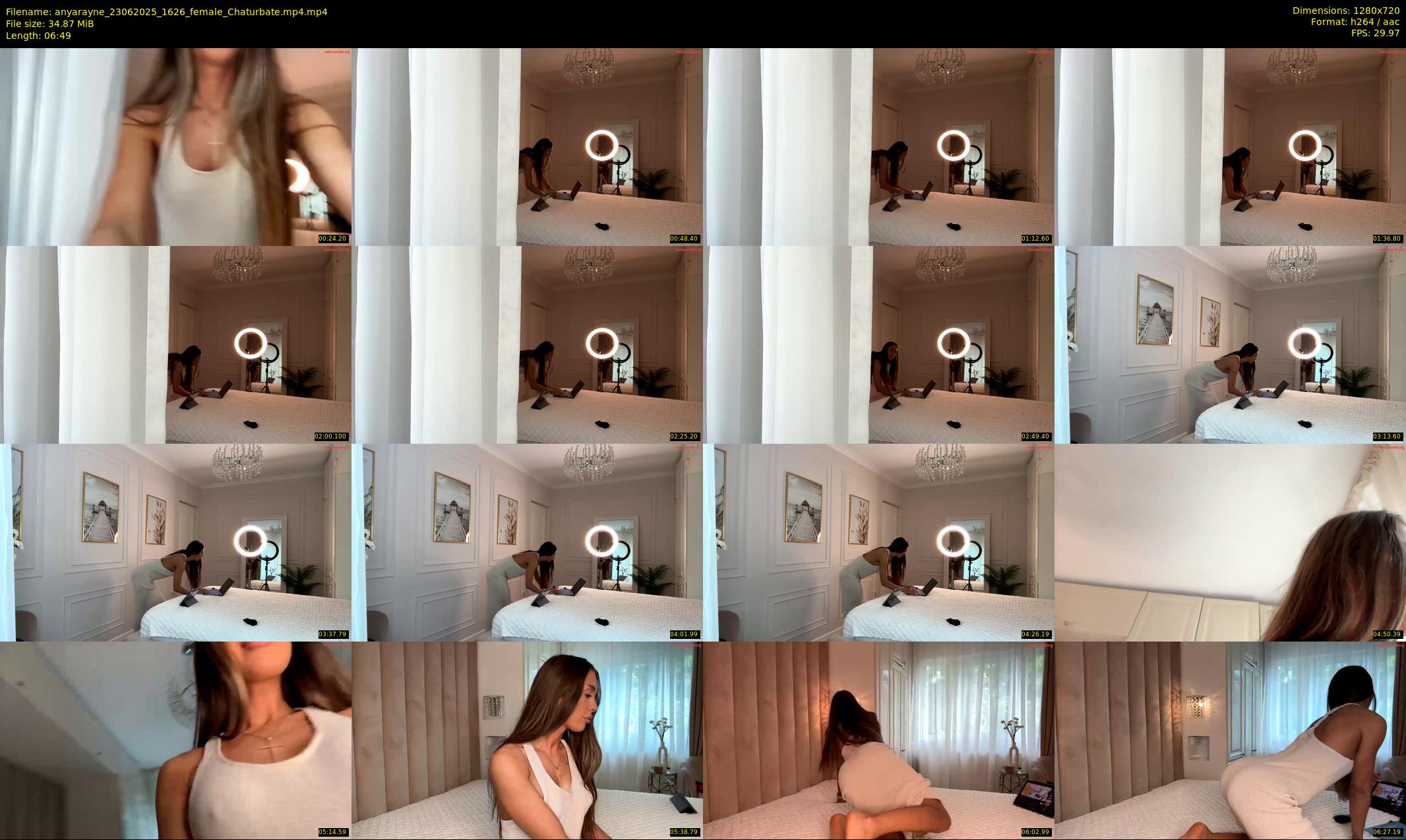 anyarayne — 7 minute Chaturbate female cam show recording, 720p, Jun 23, 2025