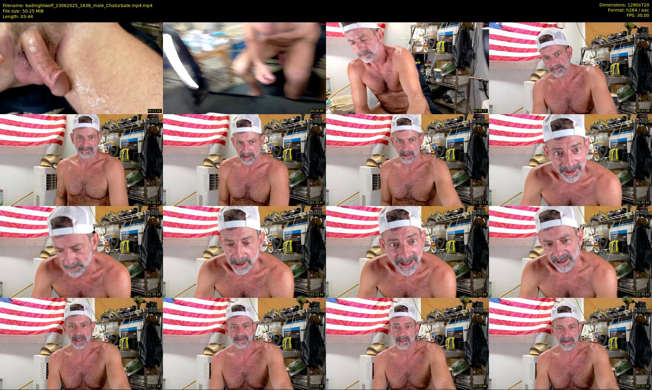 badnightwolf — 4 minute Chaturbate male cam show recording, 720p, Jun 23, 2025