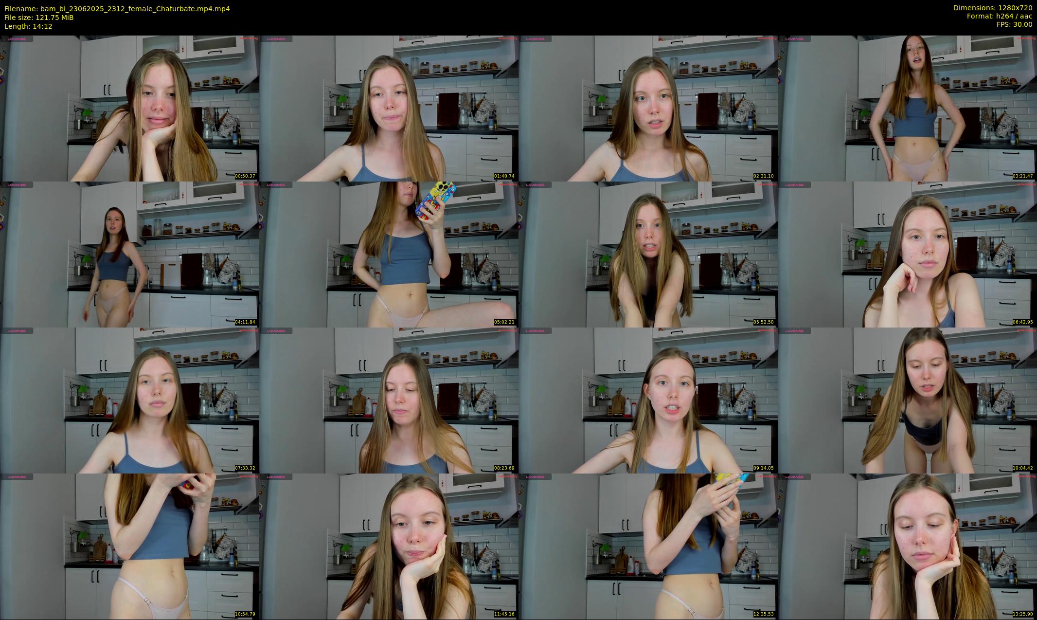 bam_bi — 15 minute Chaturbate female cam show recording, 720p, Jun 23, 2025
