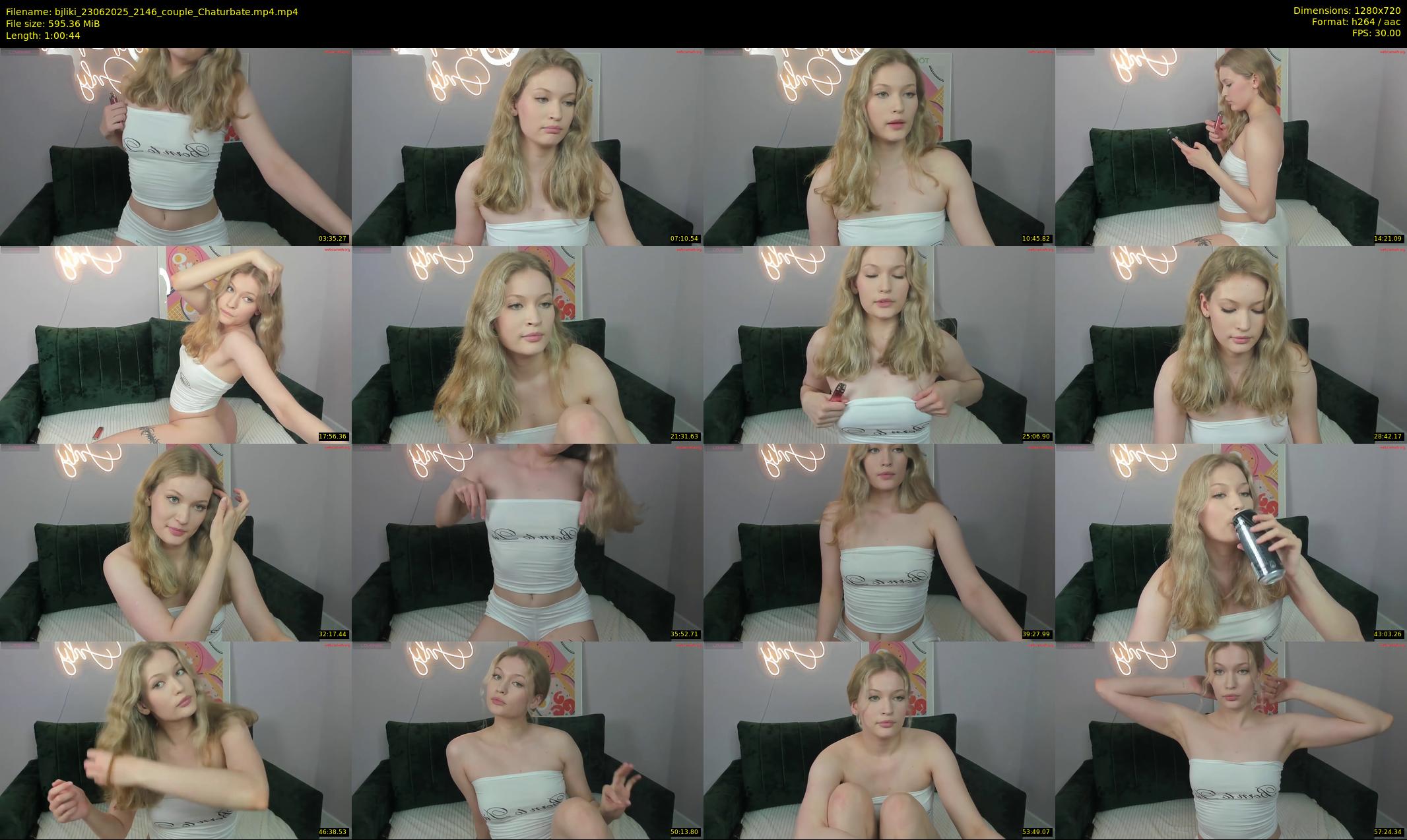 bjliki — 61 minute Chaturbate couple cam show recording, 720p, Jun 23, 2025
