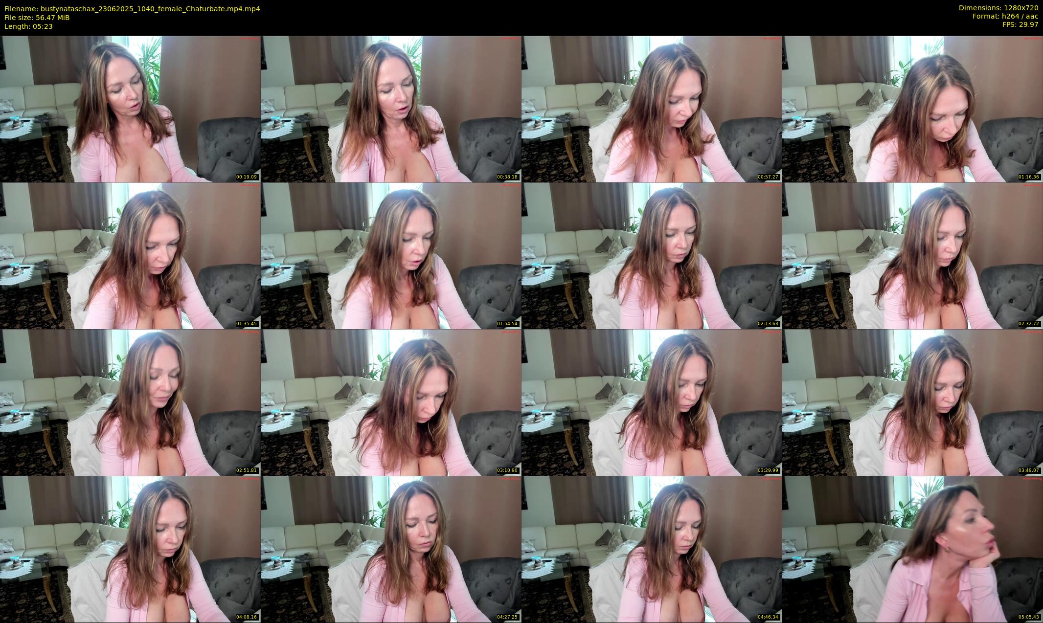 bustynataschax — 6 minute Chaturbate female cam show recording, 720p, Jun 23, 2025