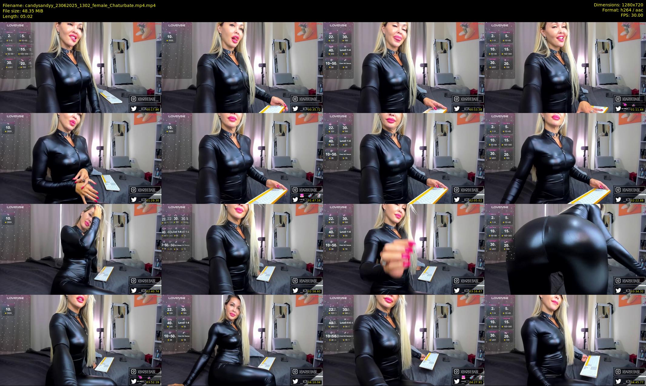 candysandyy — 6 minute Chaturbate female cam show recording, 720p, Jun 23, 2025