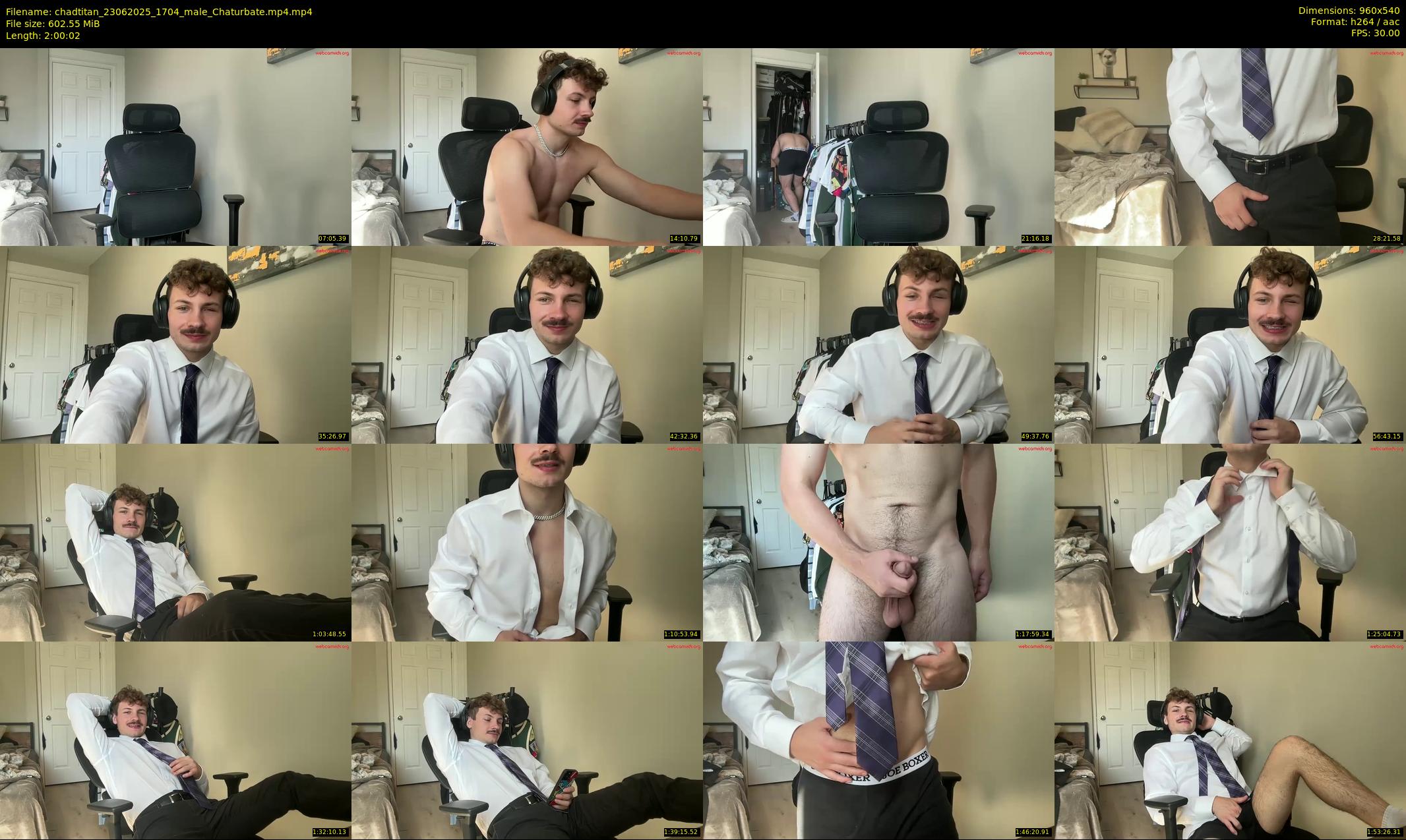 chadtitan — 121 minute Chaturbate male cam show recording, 480p, Jun 23, 2025