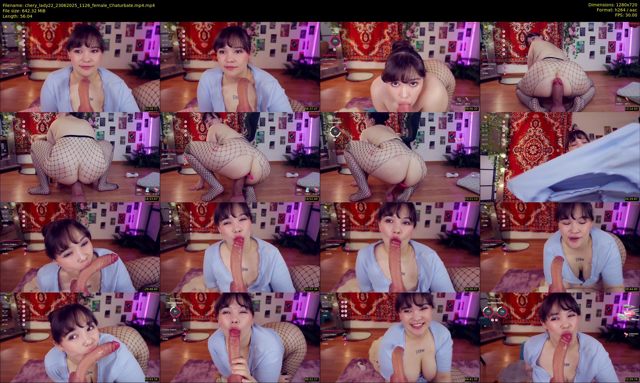 chery_lady22 — 57 minute Chaturbate female cam show recording, 720p, Jun 23, 2025