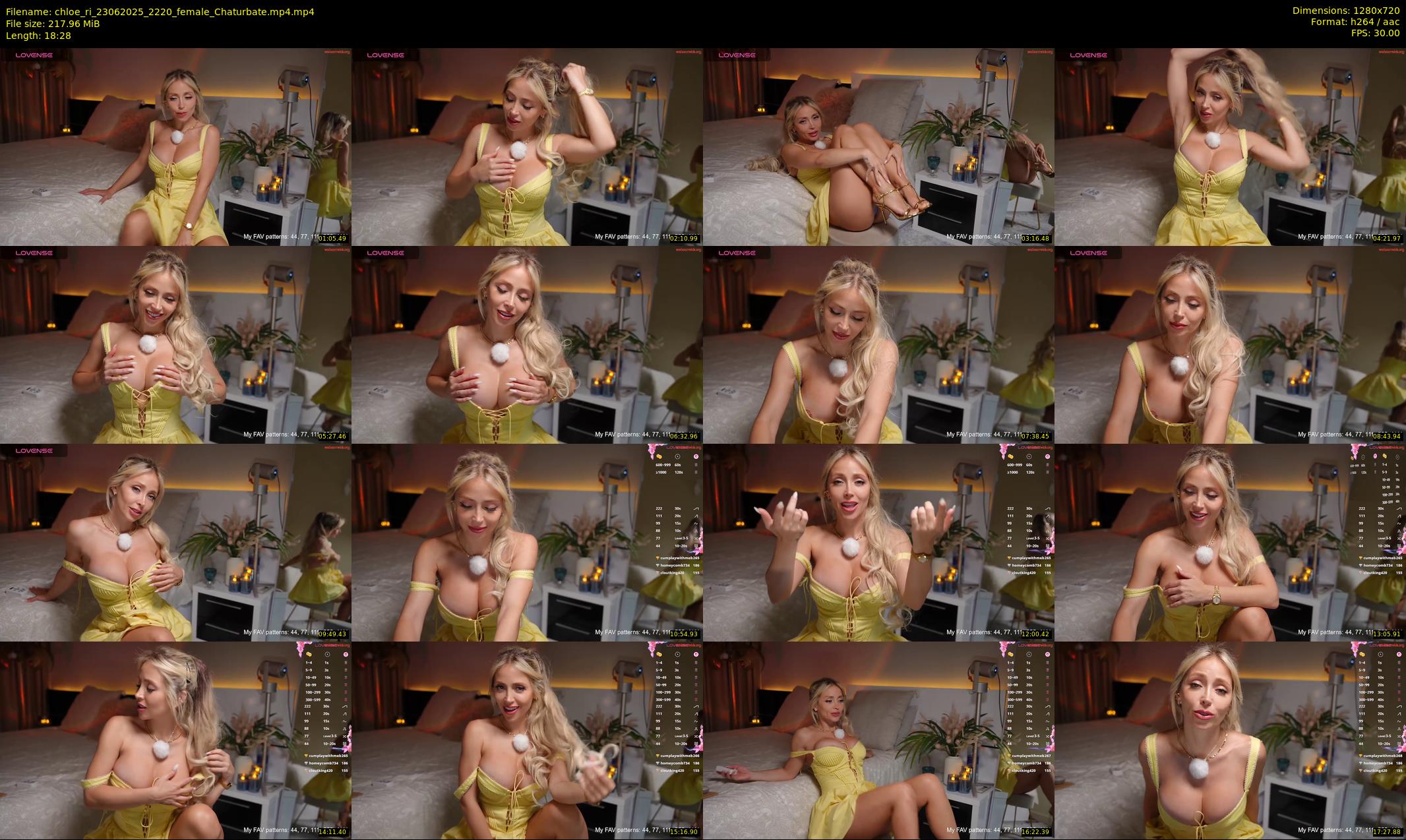 chloe_ri — 19 minute Chaturbate female cam show recording, 720p, Jun 23, 2025