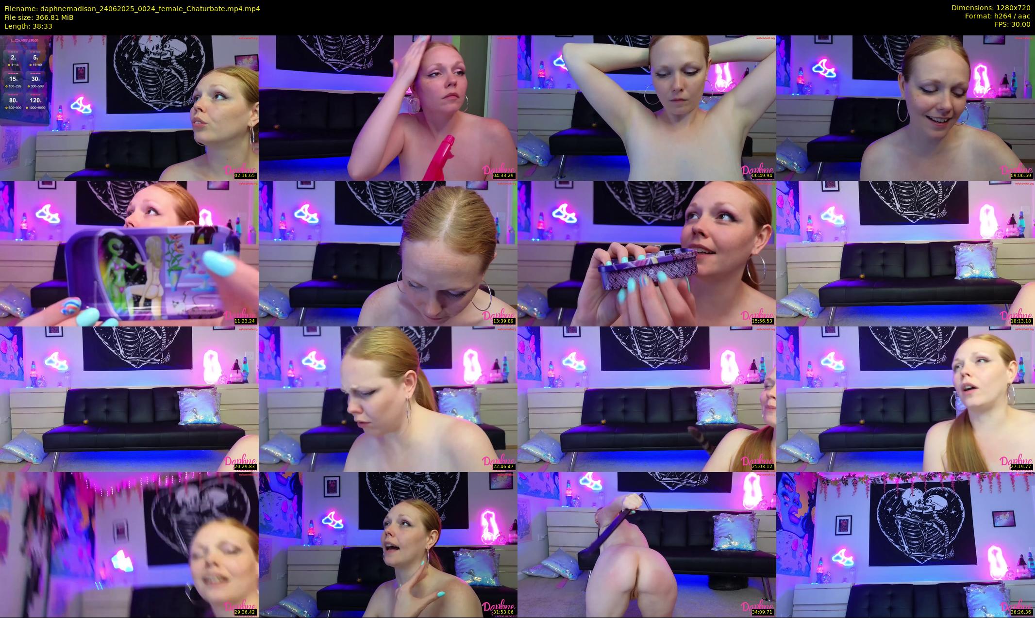 daphnemadison — 39 minute Chaturbate couple cam show recording, 720p, Jun 24, 2025