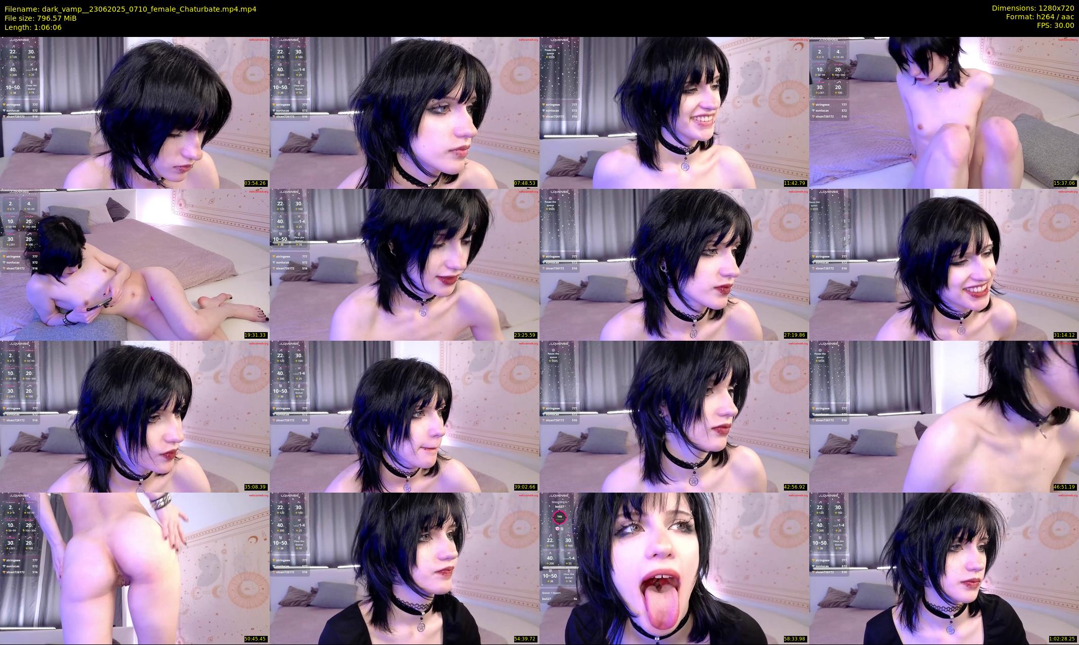 dark_vamp_ — 67 minute Chaturbate female cam show recording, 720p, Jun 23, 2025