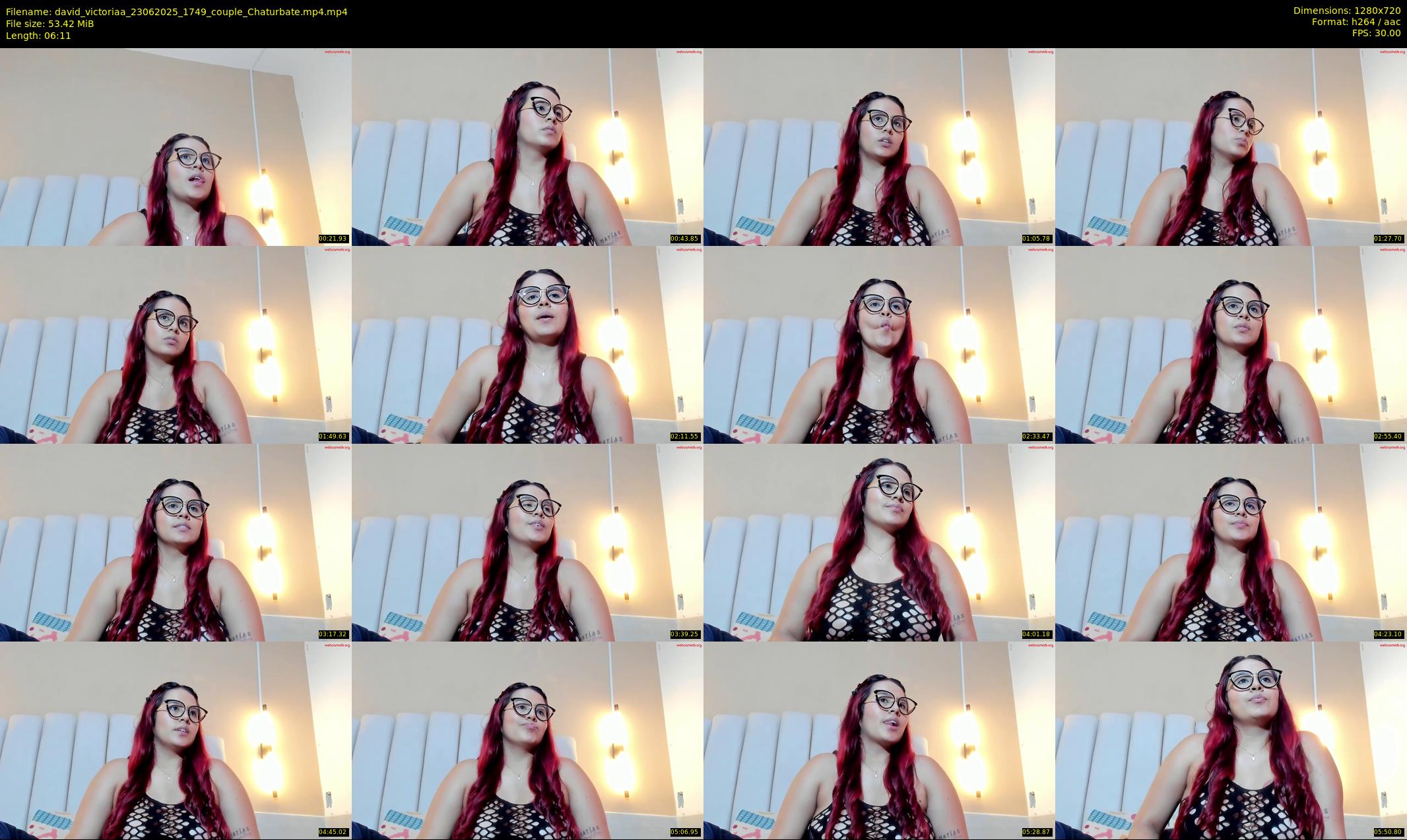 david_victoriaa — 7 minute Chaturbate couple cam show recording, 720p, Jun 23, 2025