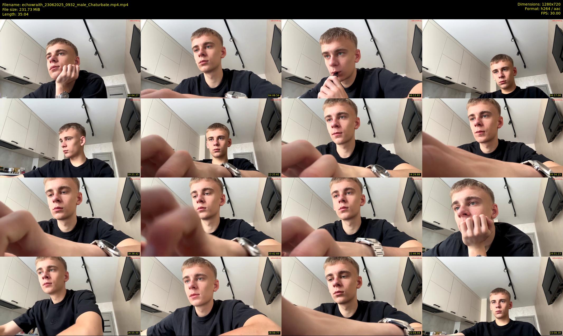 echowraith — 36 minute Chaturbate male cam show recording, 720p, Jun 23, 2025