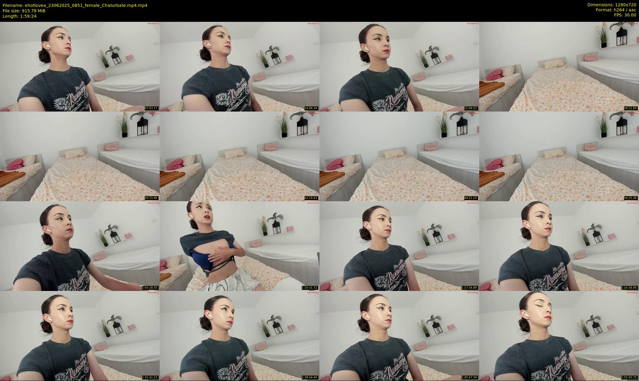 ehotlovea — 120 minute Chaturbate female cam show recording, 720p, Jun 23, 2025