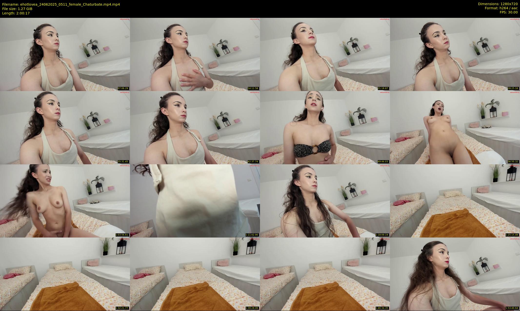 ehotlovea — 121 minute Chaturbate female cam show recording, 720p, Jun 24, 2025