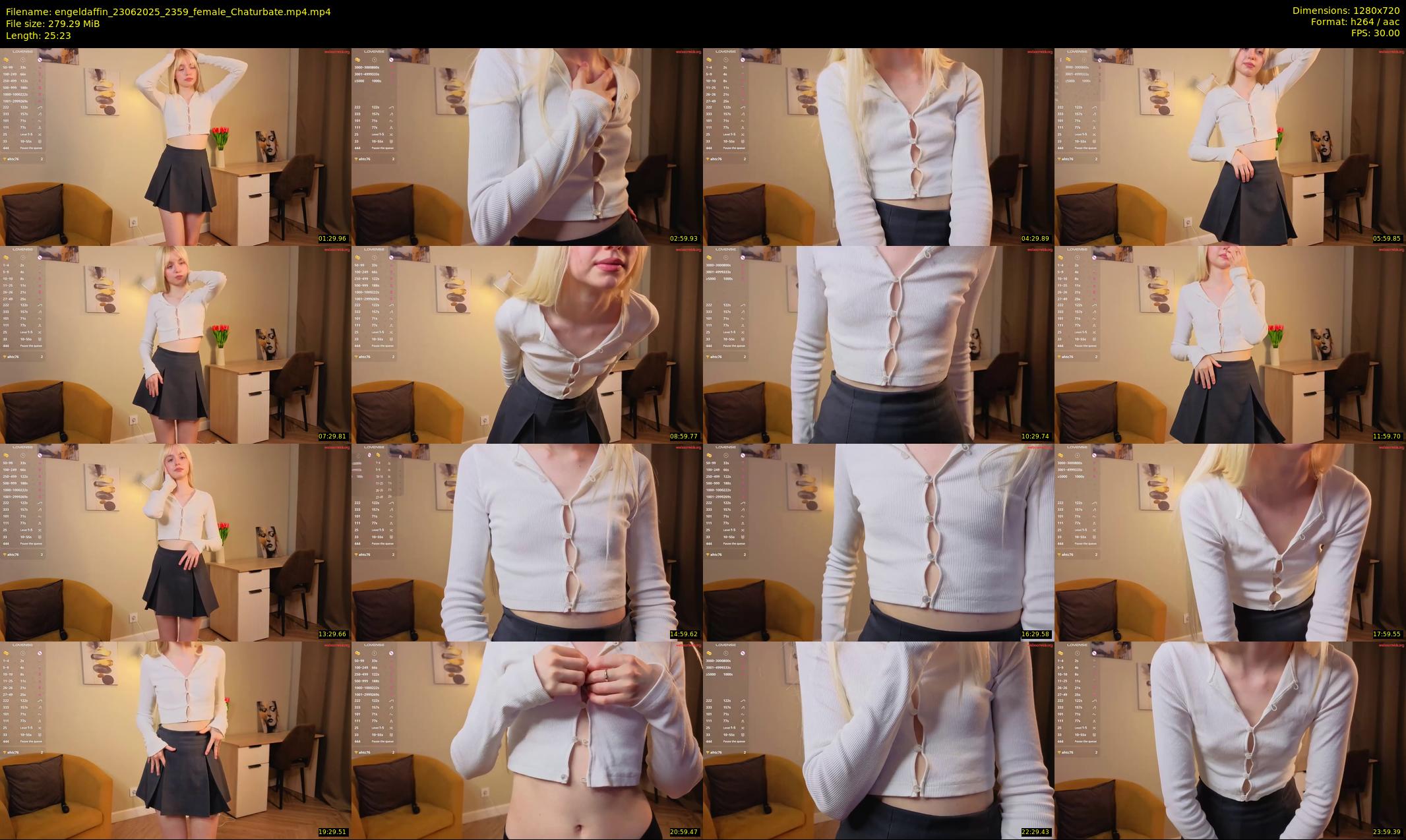 engeldaffin — 26 minute Chaturbate female cam show recording, 720p, Jun 23, 2025