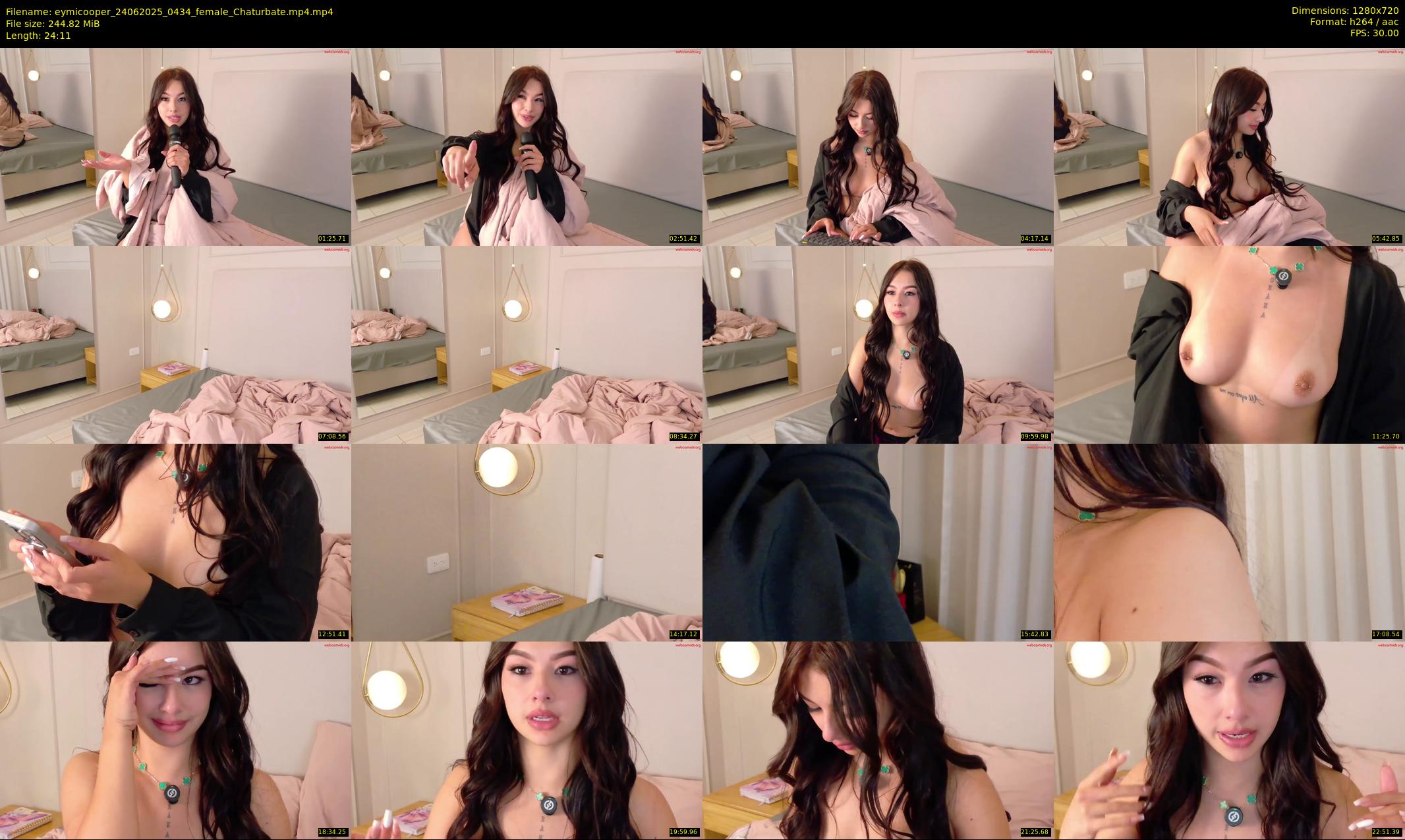 eymicooper — 25 minute Chaturbate female cam show recording, 720p, Jun 24, 2025