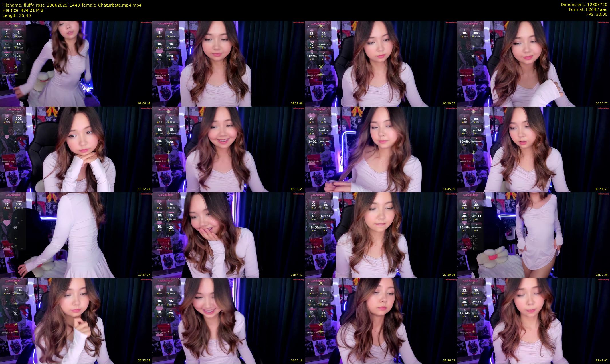 fluffy_rose — 36 minute Chaturbate female cam show recording, 720p, Jun 23, 2025