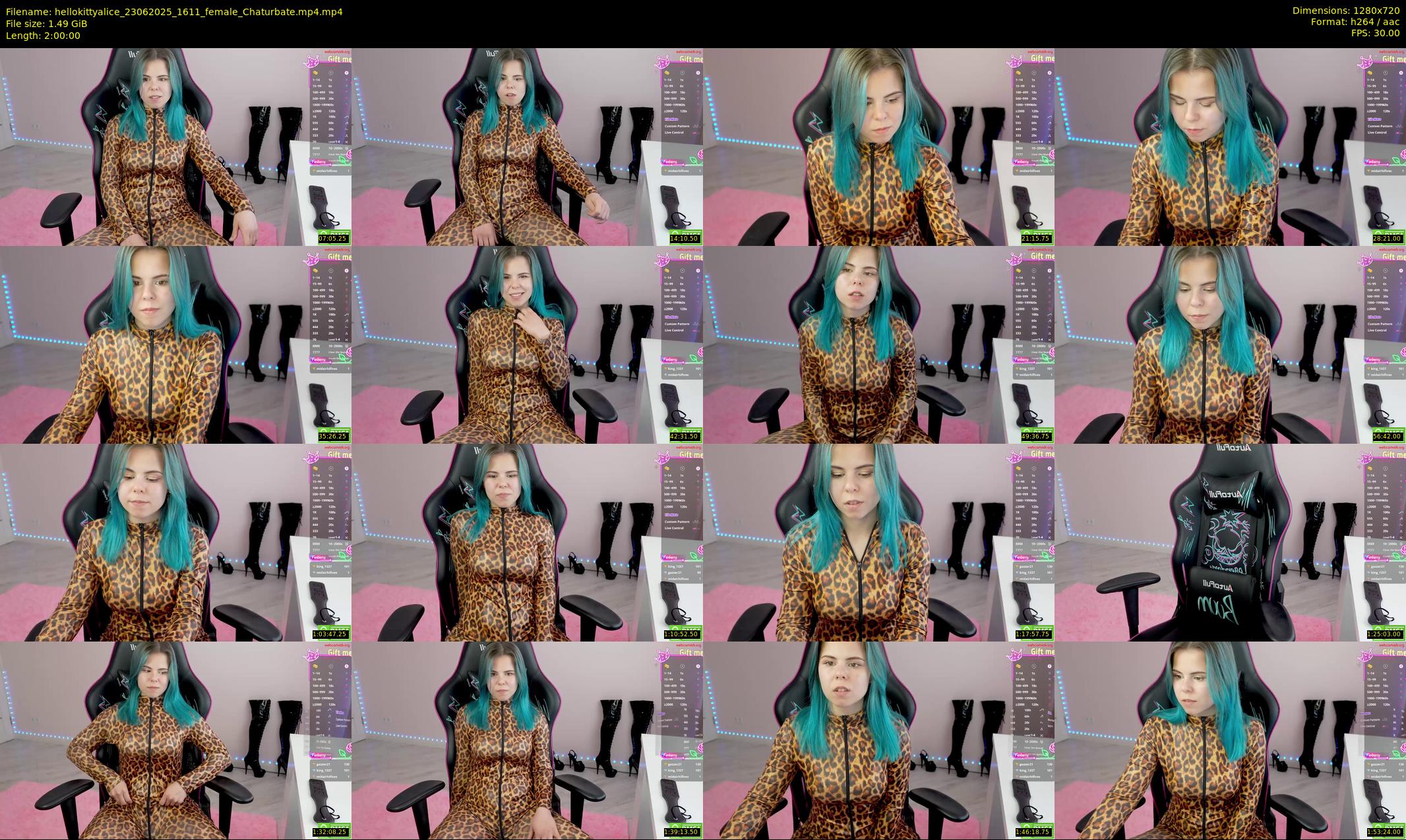 hellokittyalice — 120 minute Chaturbate female cam show recording, 720p, Jun 23, 2025