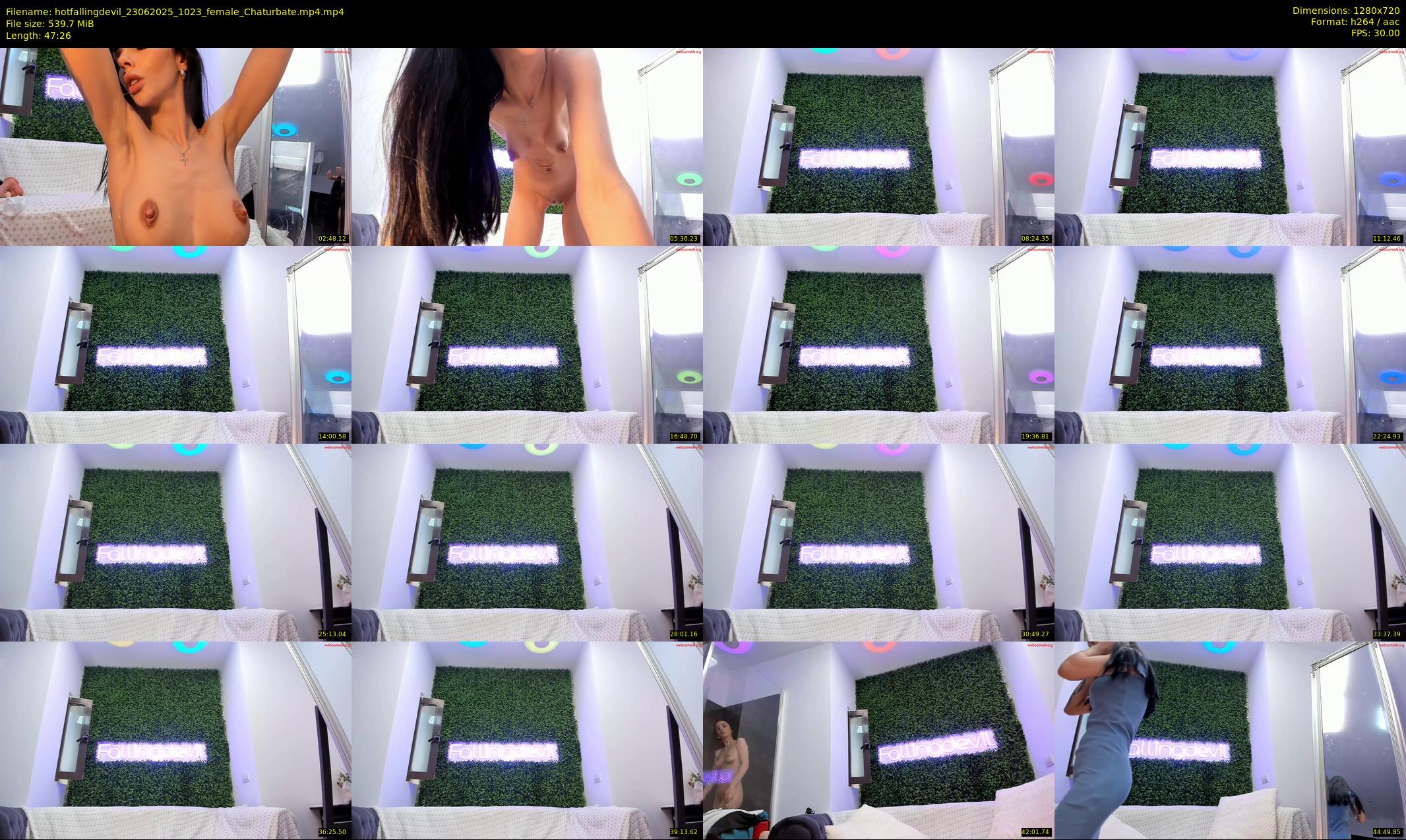 hotfallingdevil — 48 minute Chaturbate female cam show recording, 720p, Jun 23, 2025