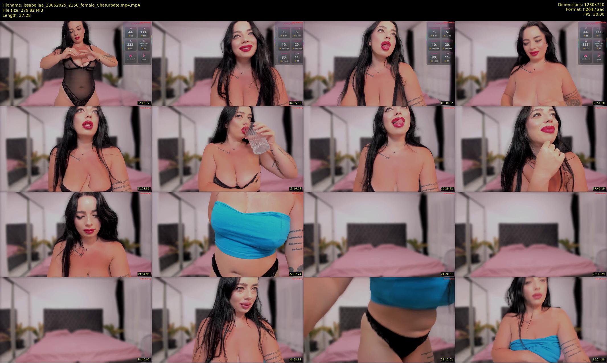 issabellaa — 38 minute Chaturbate female cam show recording, 720p, Jun 23, 2025