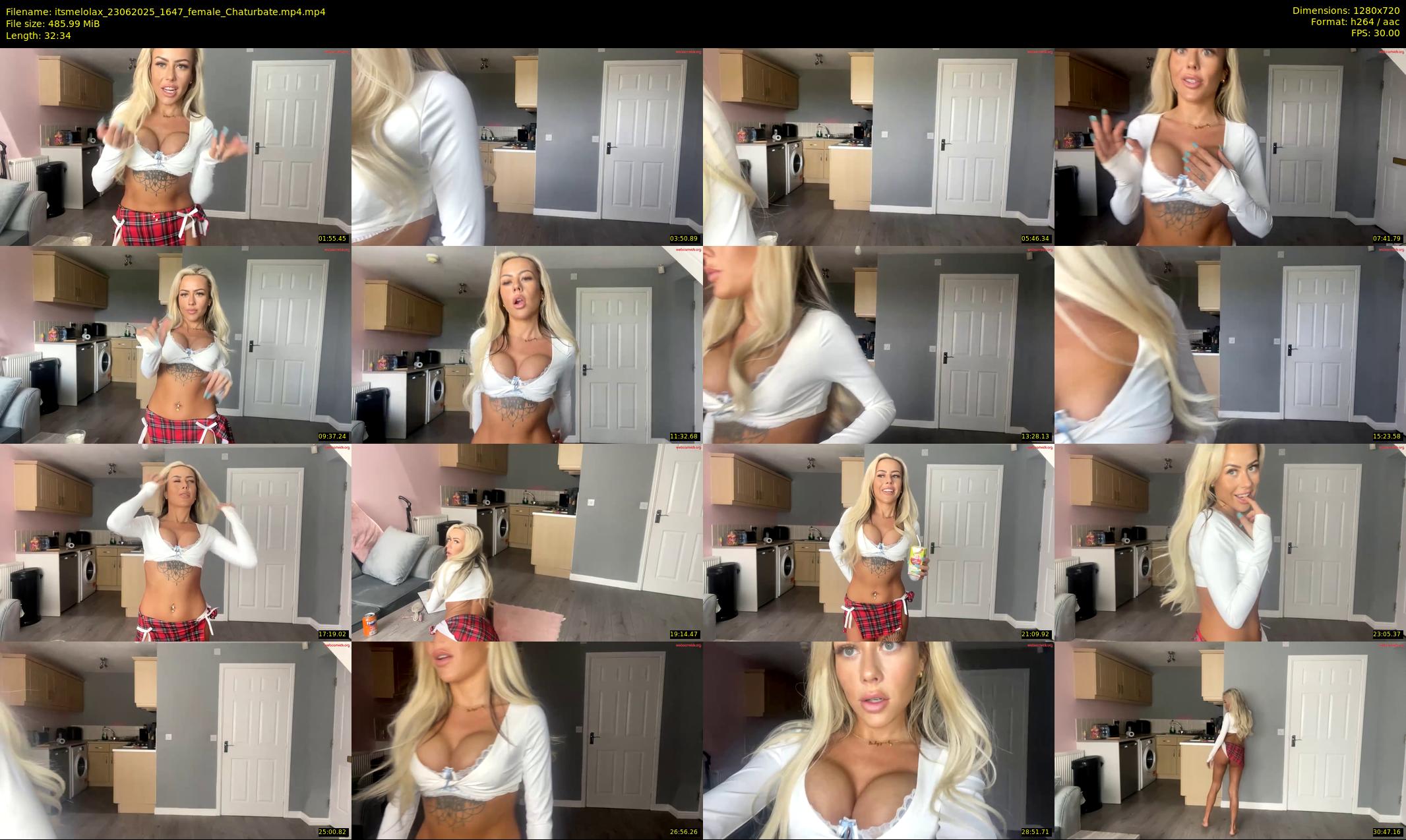 itsmelolax — 33 minute Chaturbate female cam show recording, 720p, Jun 23, 2025