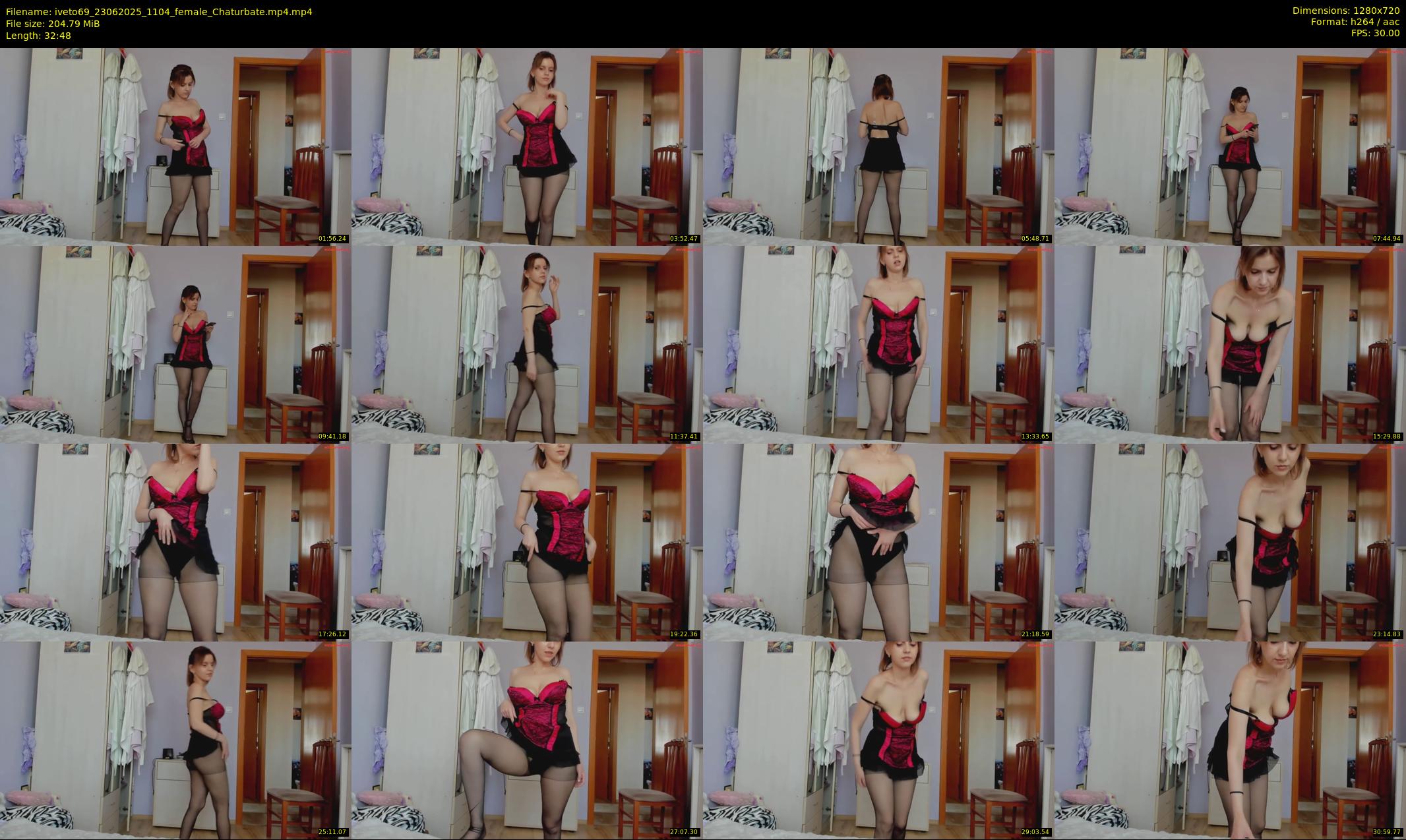 iveto69 — 33 minute Chaturbate female cam show recording, 720p, Jun 23, 2025