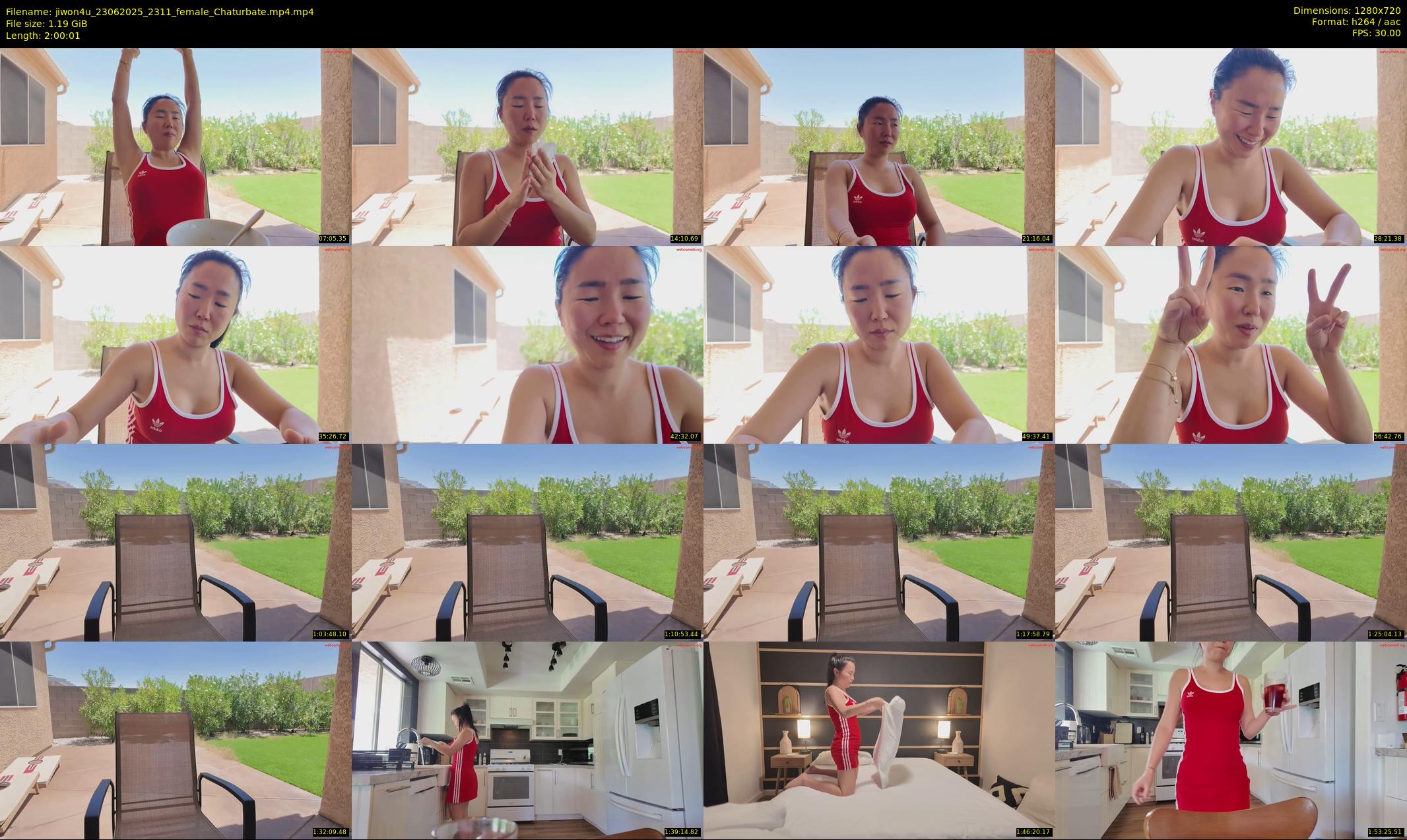 jiwon4u — 121 minute Chaturbate female cam show recording, 720p, Jun 23, 2025