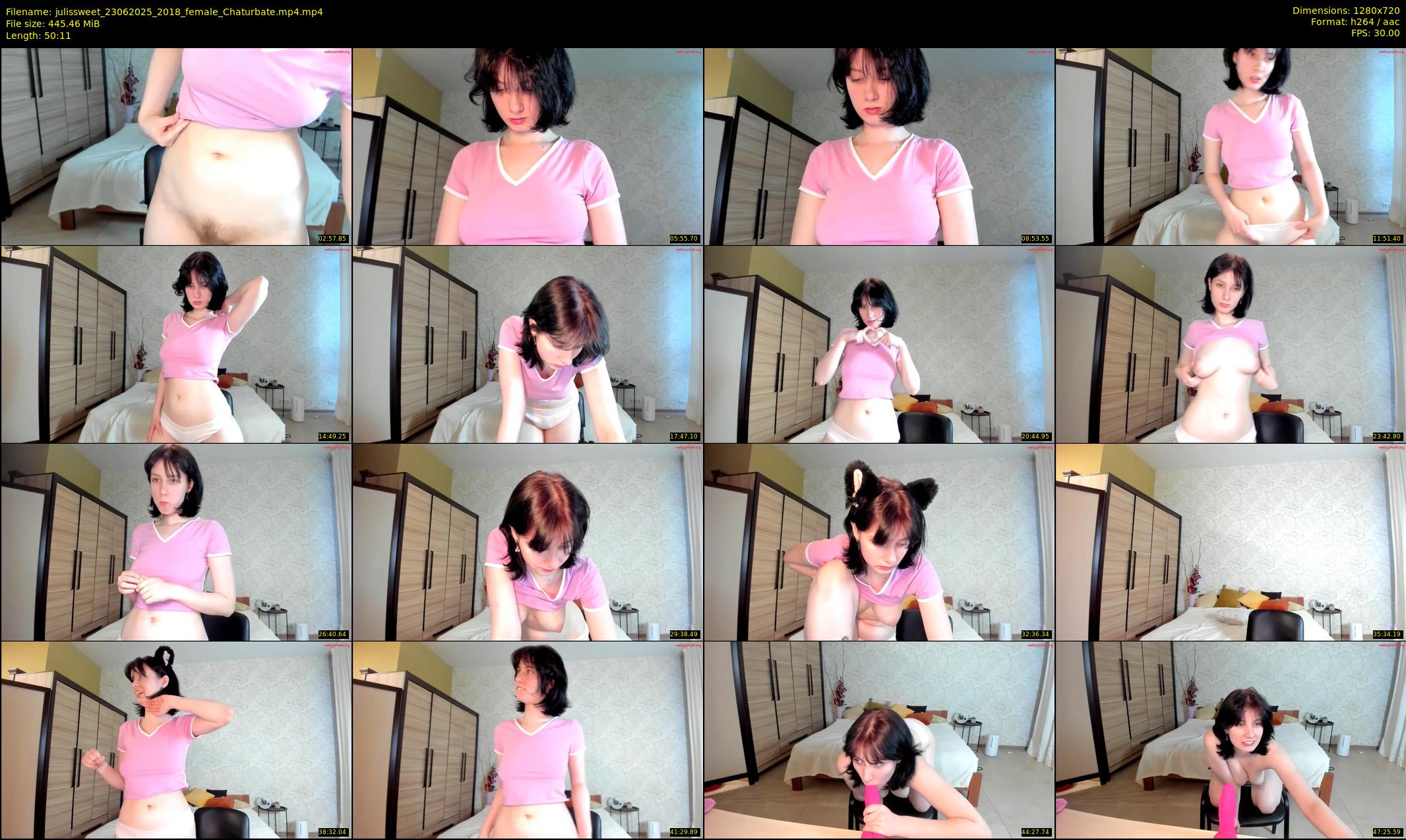 julissweet — 51 minute Chaturbate female cam show recording, 720p, Jun 23, 2025