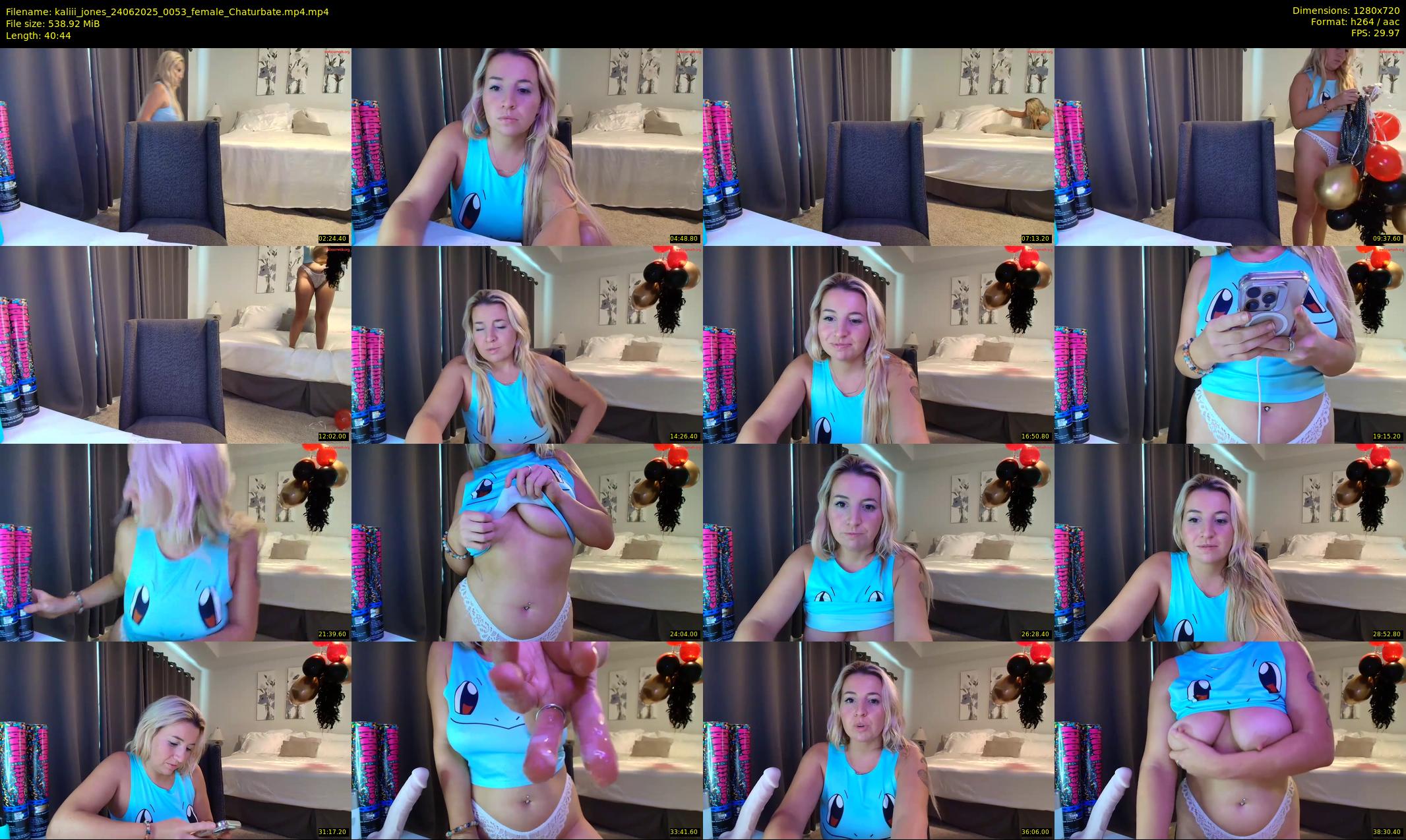 kaliii_jones — 41 minute Chaturbate female cam show recording, 720p, Jun 24, 2025