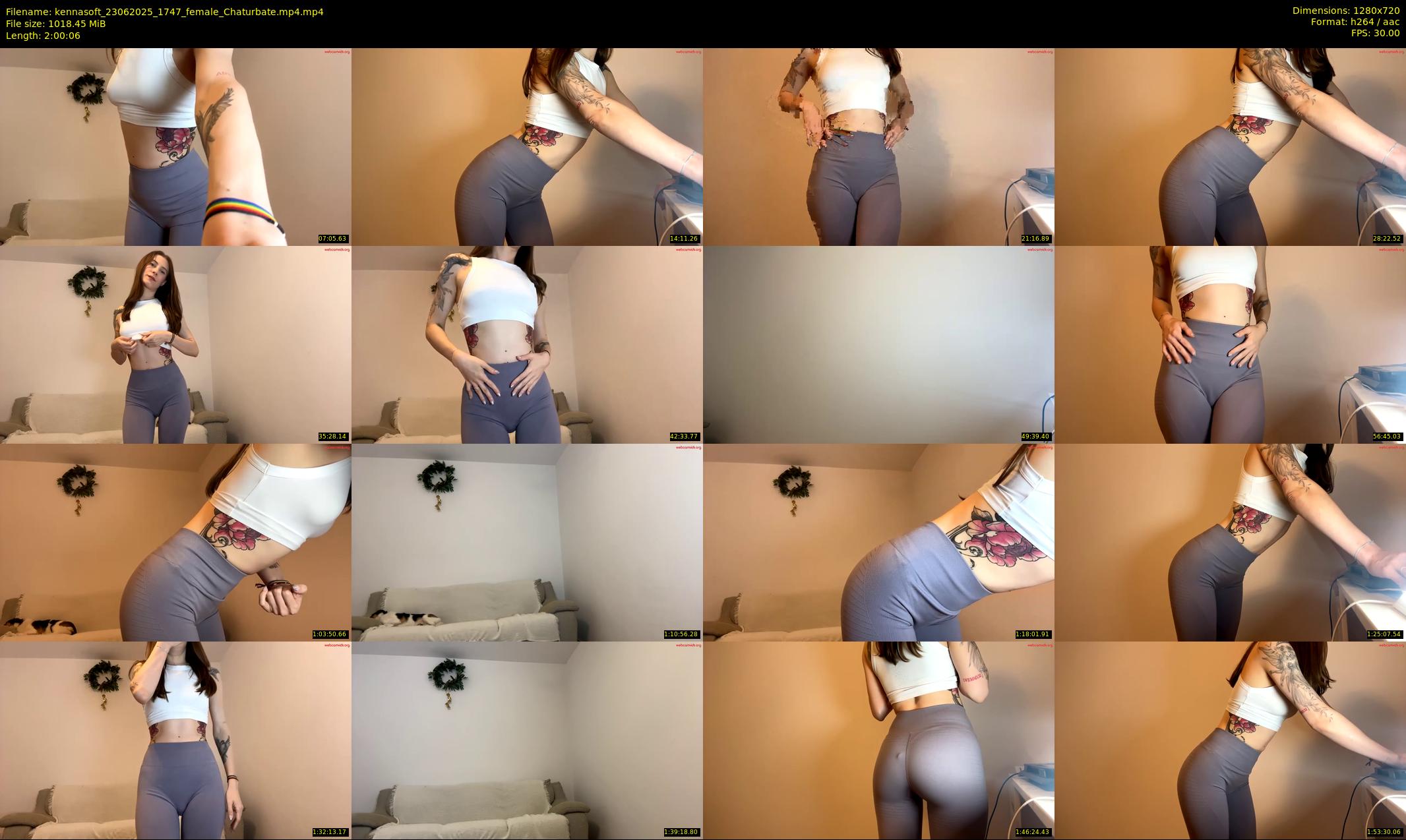 kennasoft — 121 minute Chaturbate female cam show recording, 720p, Jun 23, 2025