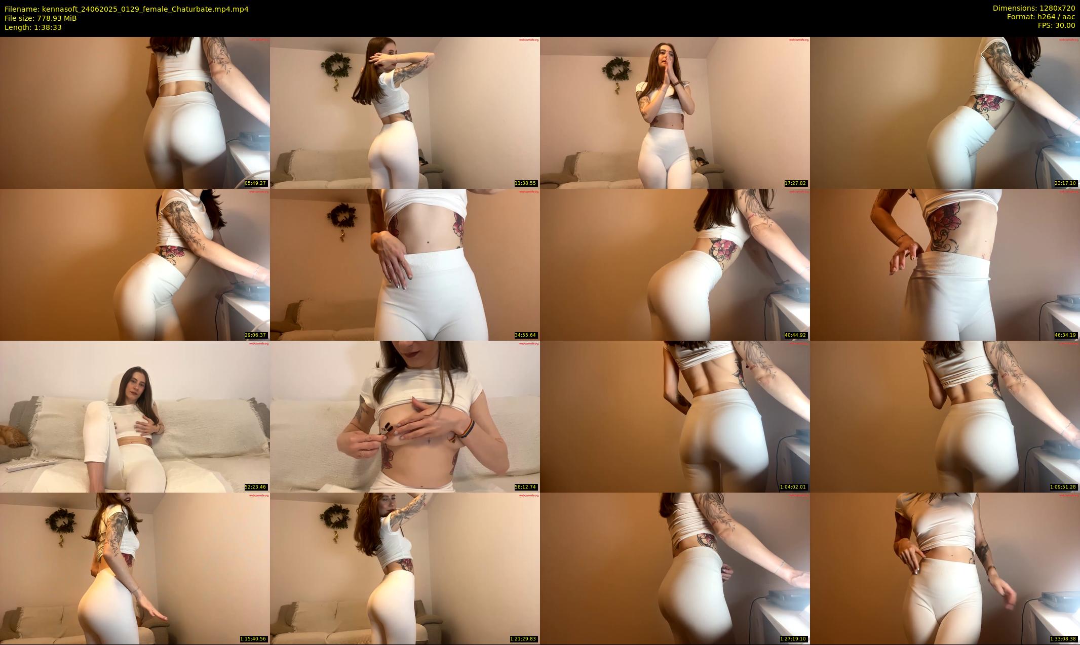 kennasoft — 99 minute Chaturbate female cam show recording, 720p, Jun 24, 2025
