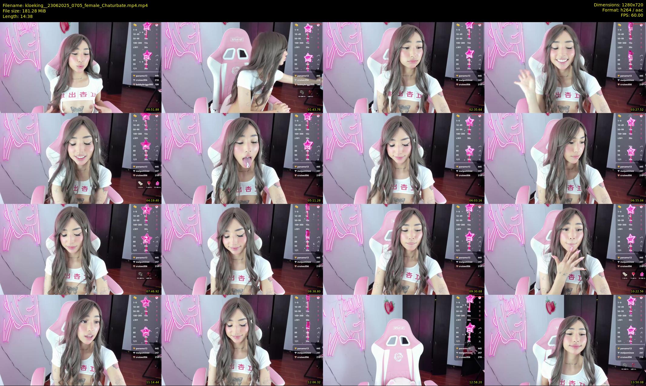 kloeking_ — 15 minute Chaturbate female cam show recording, 720p, Jun 23, 2025