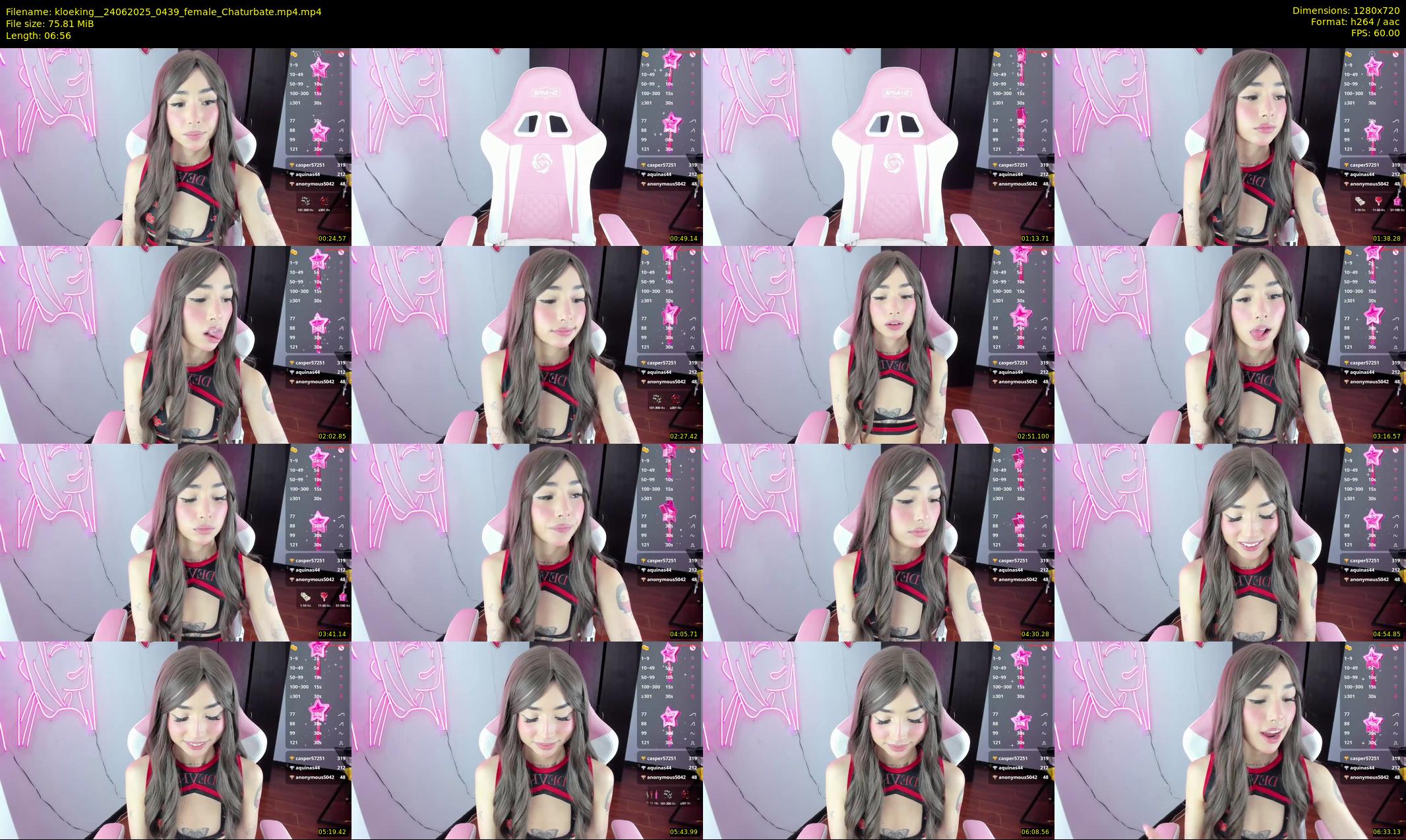 kloeking_ — 7 minute Chaturbate female cam show recording, 720p, Jun 24, 2025