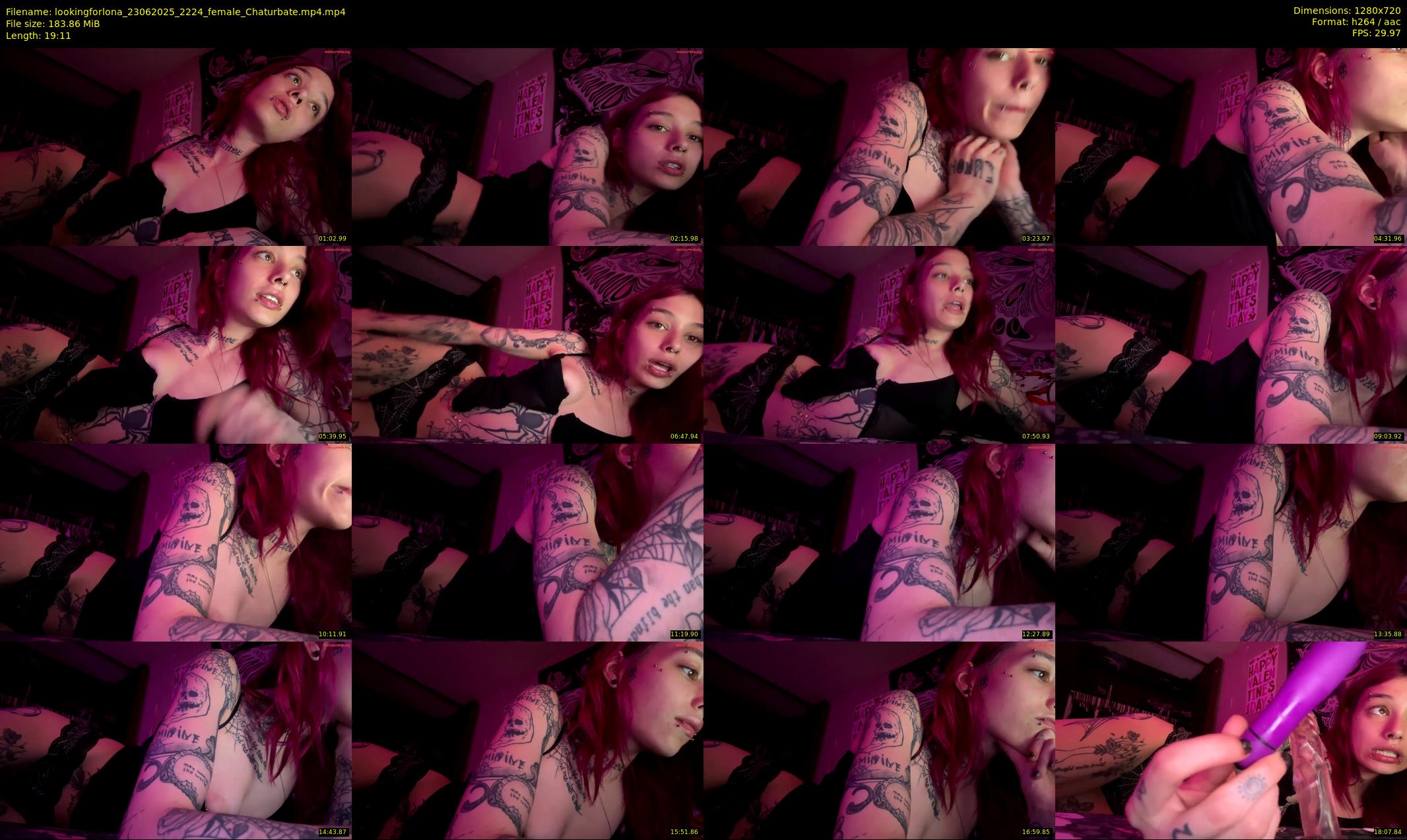 lookingforlona — 20 minute Chaturbate female cam show recording, 720p, Jun 23, 2025
