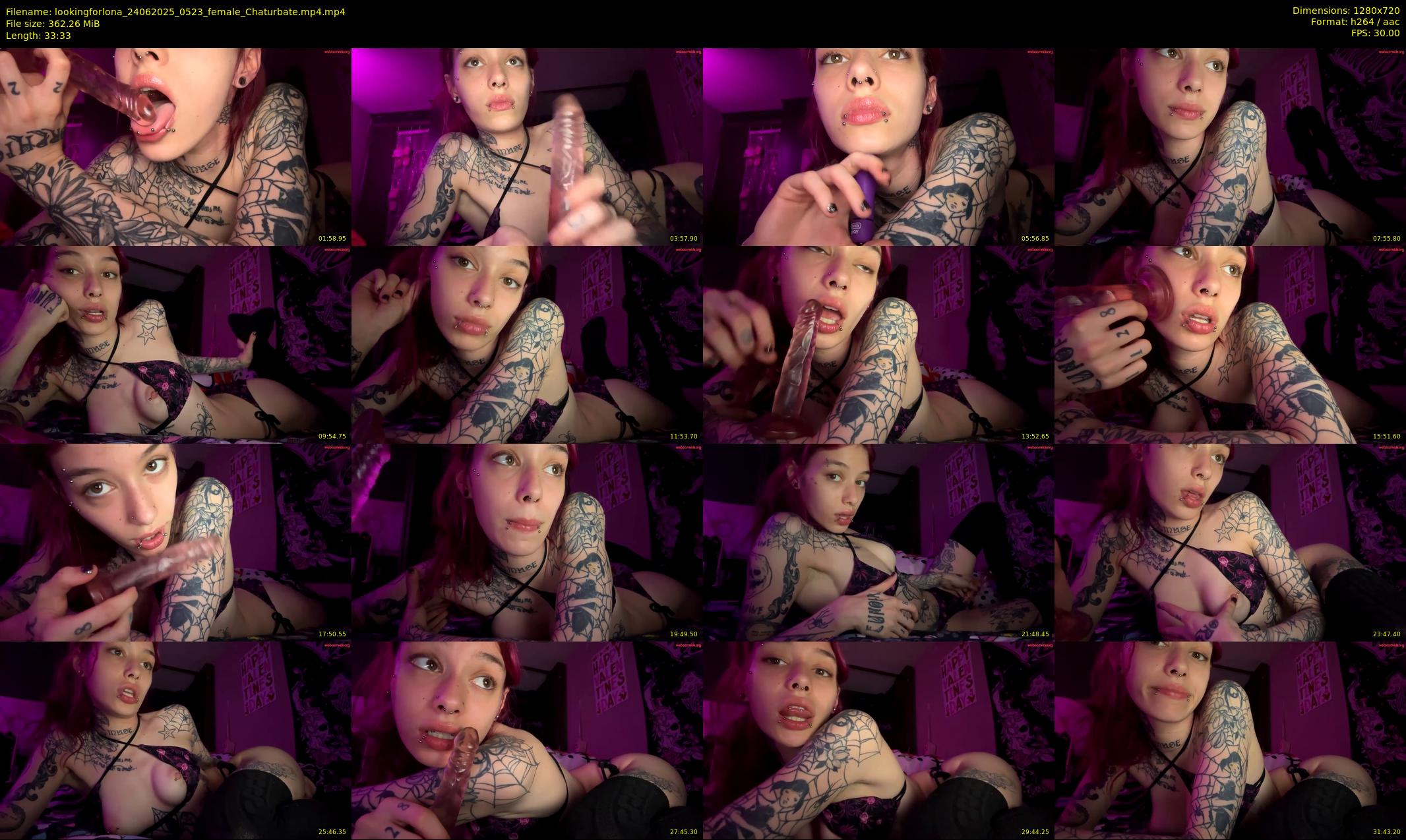 lookingforlona — 34 minute Chaturbate female cam show recording, 720p, Jun 24, 2025